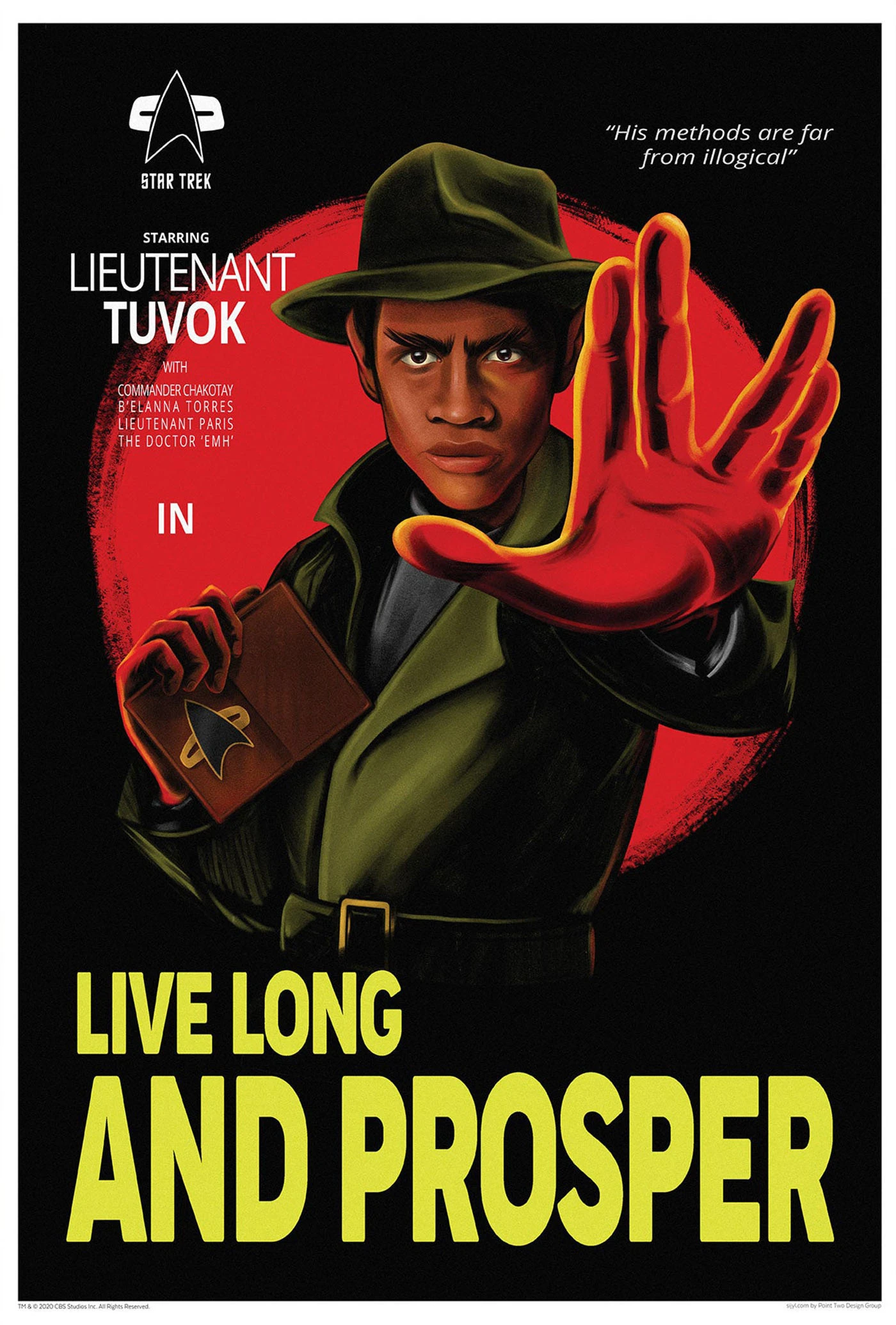 Постеры Star Trek в Винтажном Стиле — Изображение №4 — Иллюстрация на Dprofile