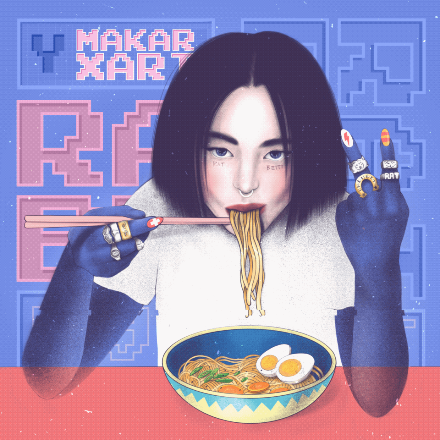 Анимированный Портрет |  Rat Betty — Изображение №1 — Иллюстрация, Анимация на Dprofile