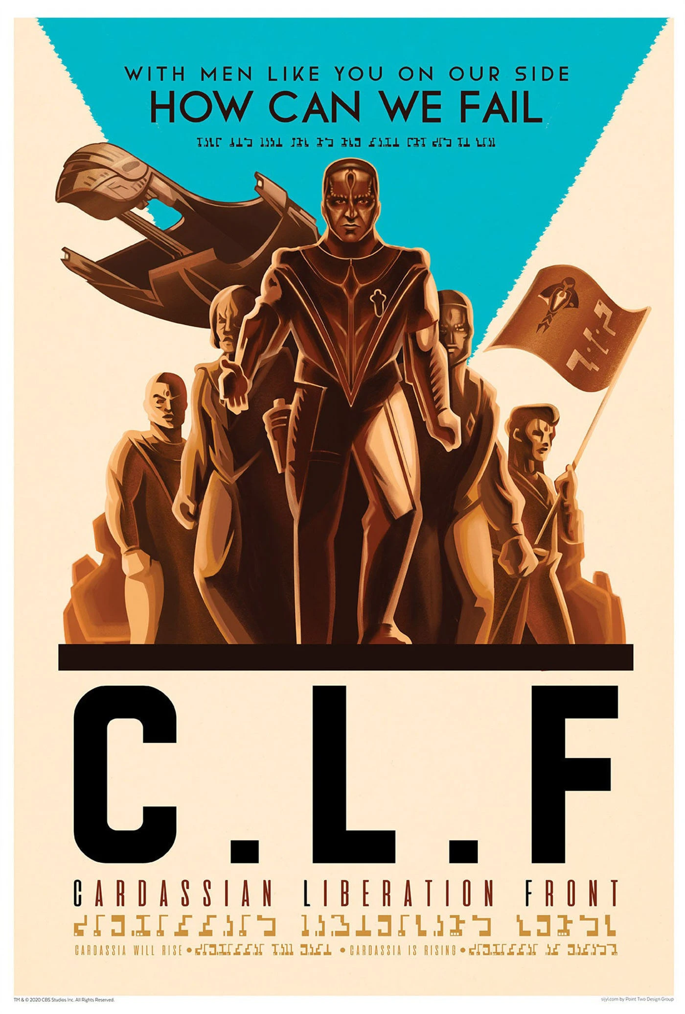 Постеры Star Trek в Винтажном Стиле — Изображение №7 — Иллюстрация на Dprofile