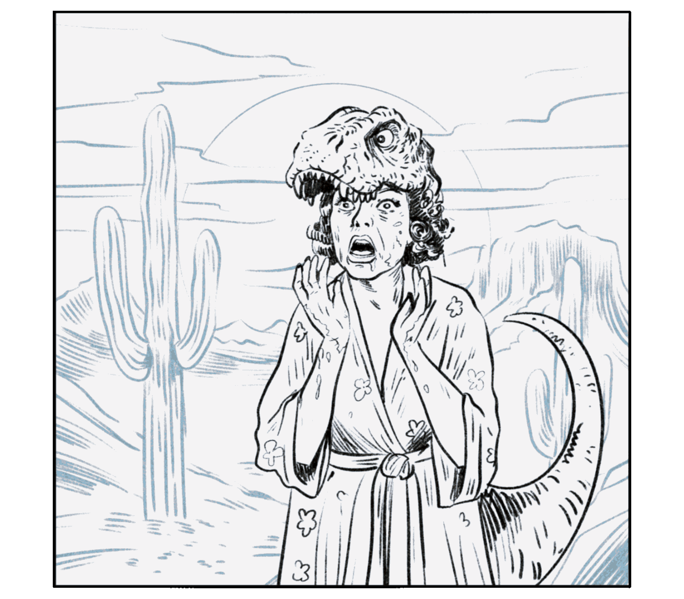 Обложка Для Подкаста В Стиле Комедийного Хоррора — Изображение №13 — Иллюстрация на Dprofile