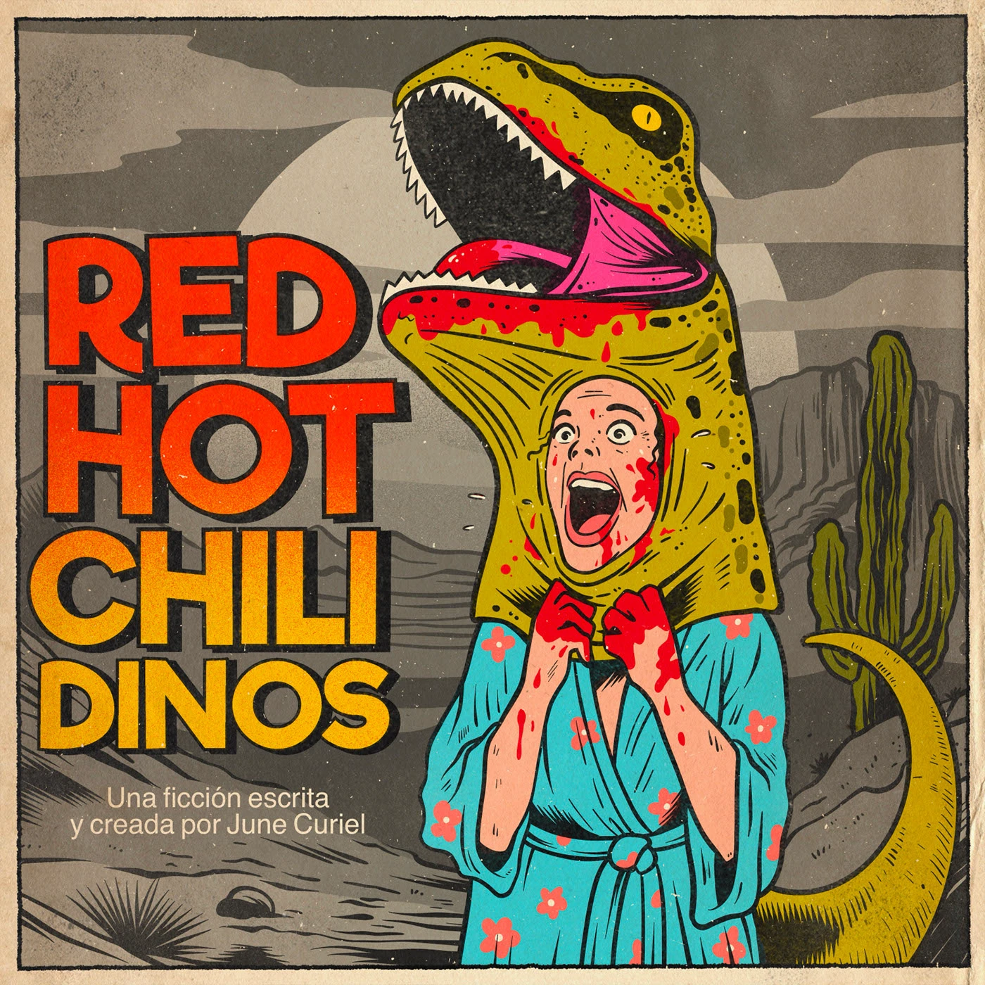 Обложка Для Подкаста В Стиле Комедийного Хоррора — Изображение №4 — Иллюстрация на Dprofile