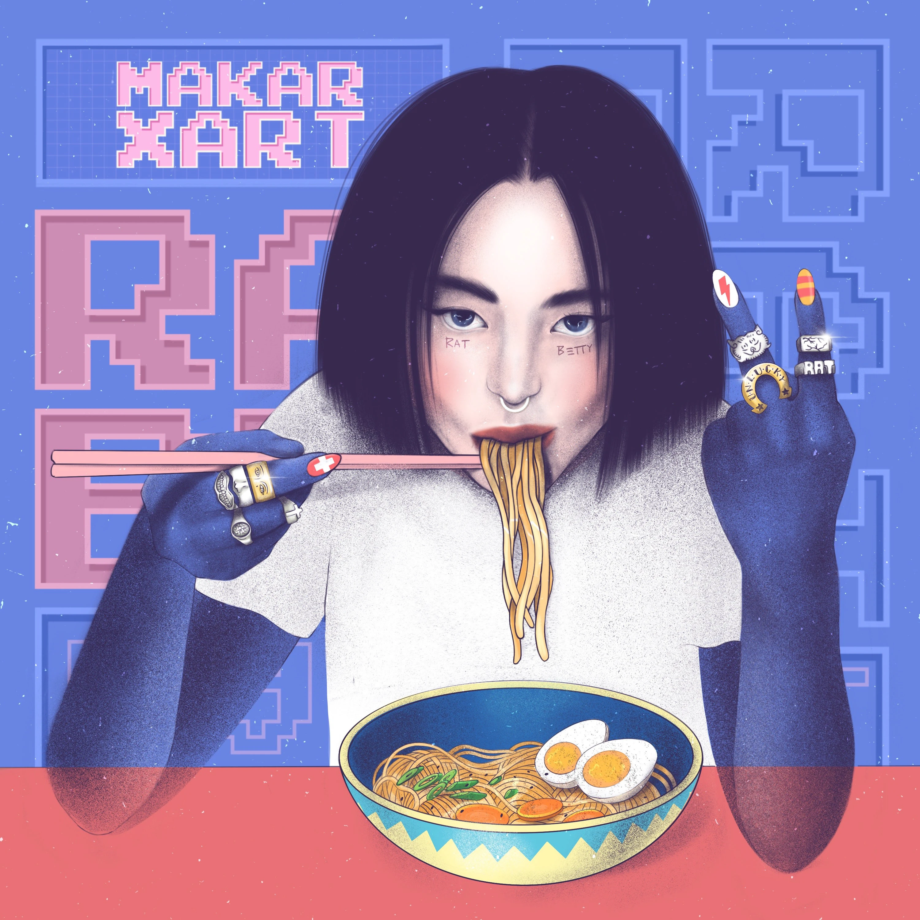 Анимированный Портрет |  Rat Betty — Изображение №3 — Иллюстрация, Анимация на Dprofile