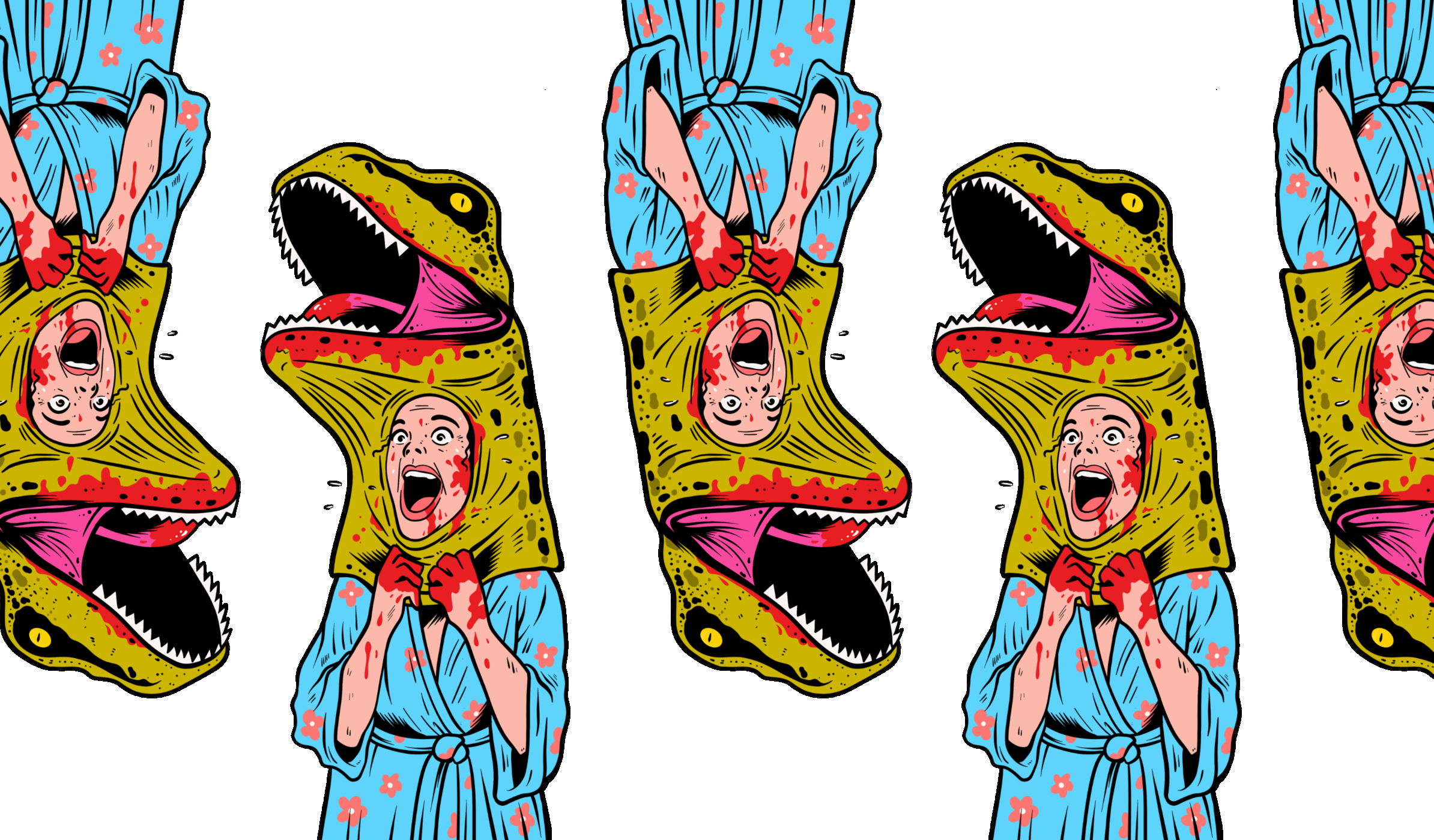 Обложка Для Подкаста В Стиле Комедийного Хоррора — Изображение №1 — Иллюстрация на Dprofile