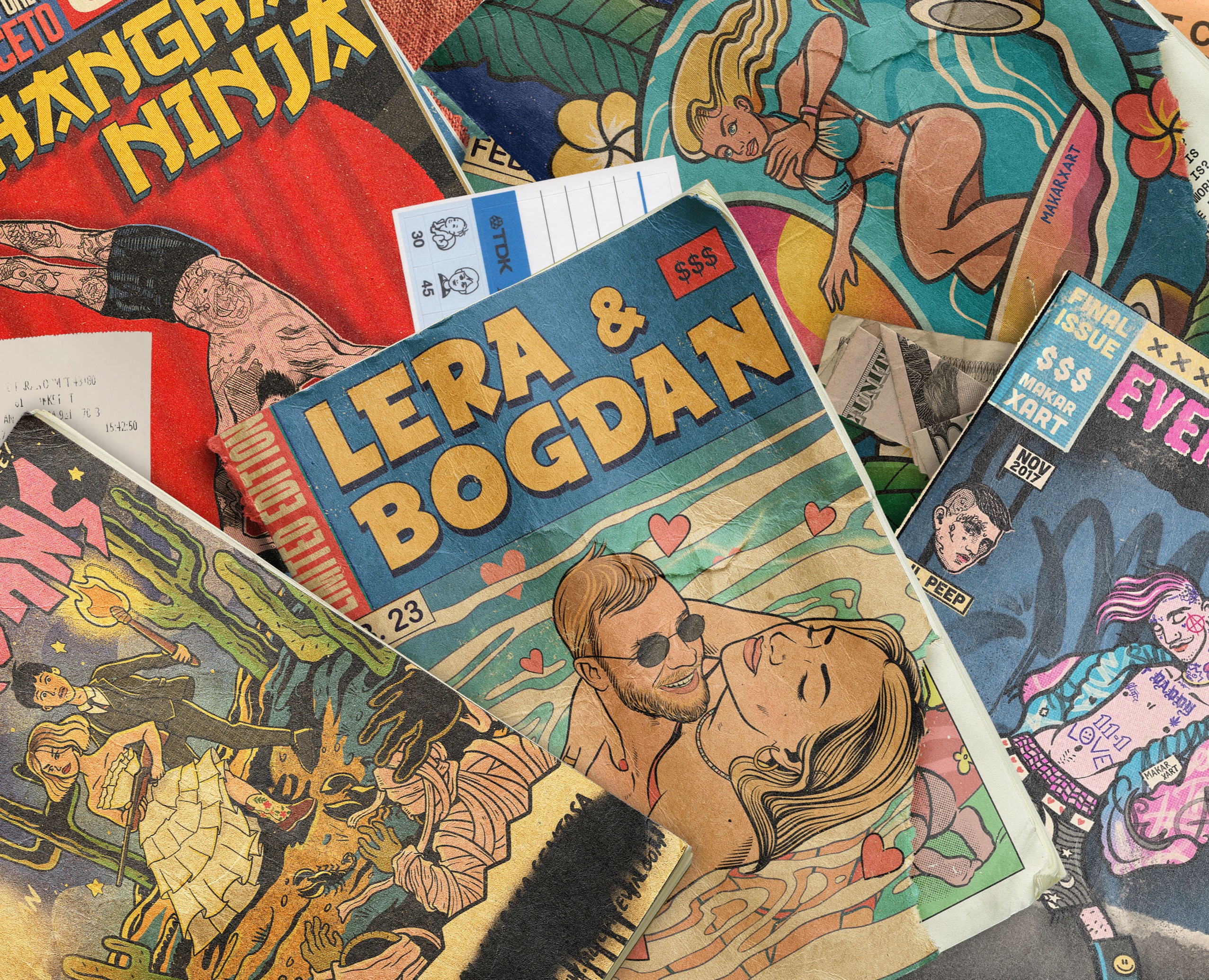 Иллюстрации в Стиле Обложки Комиксов — Иллюстрация на Dprofile