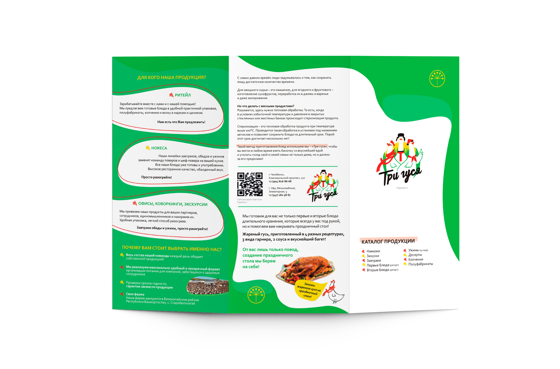 Рекламный буклет — Изображение №1 — Графика на Dprofile