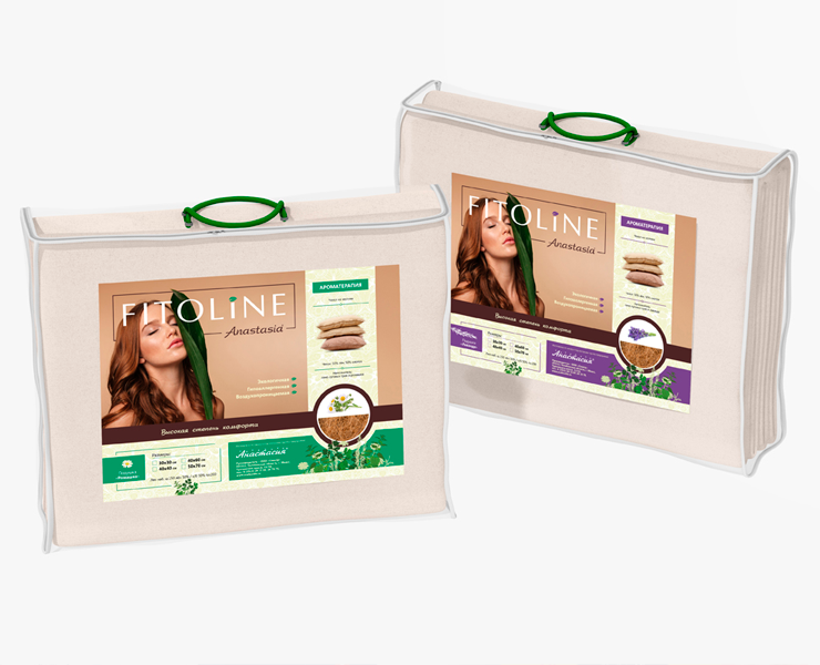 Этикетки-вкладыши для фито-подушек — Брендинг, Графика на Dprofile