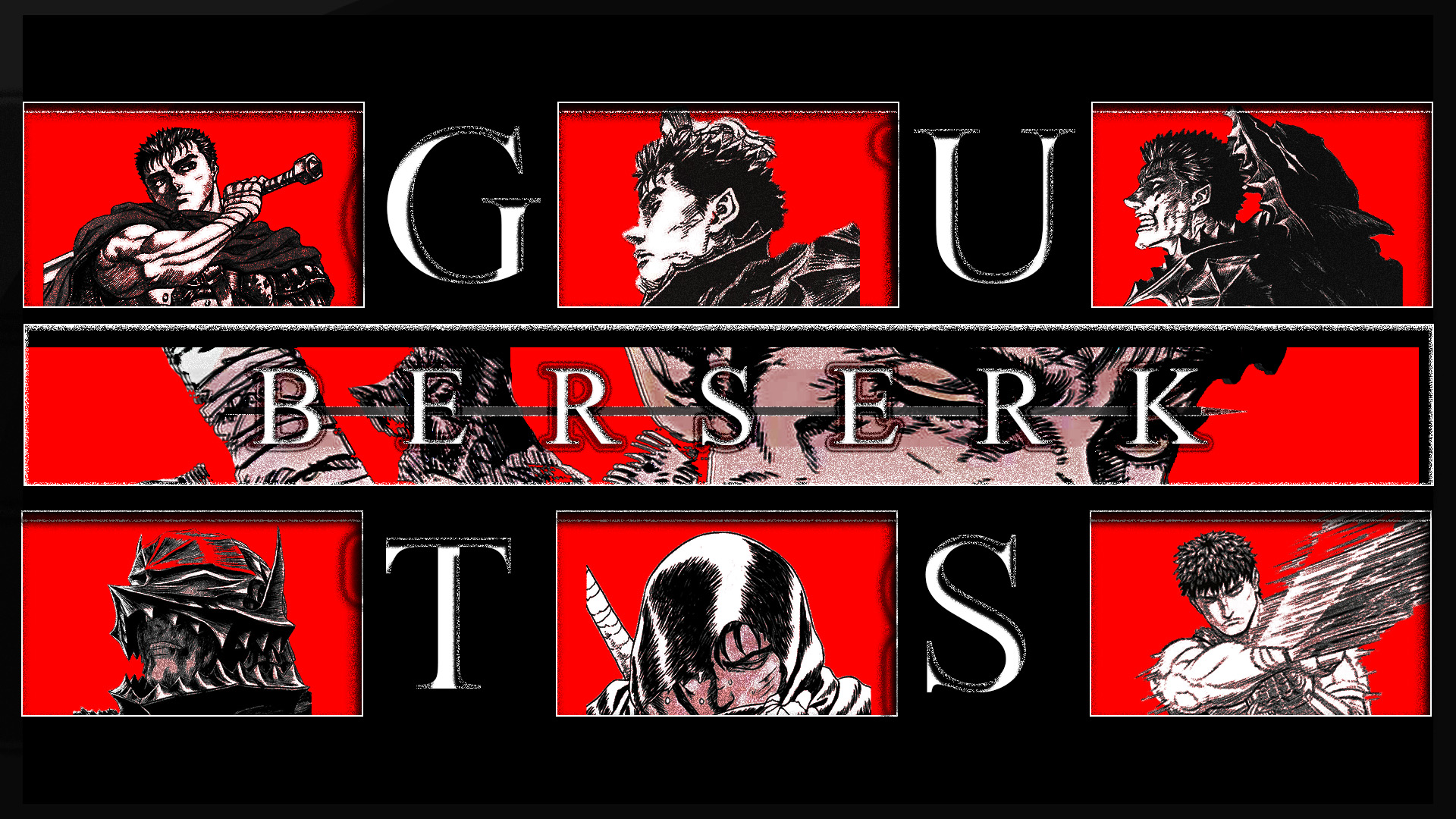Постер из аниме "Берсерк". Графический редактор — Изображение №8 — Иллюстрация, Графика на Dprofile