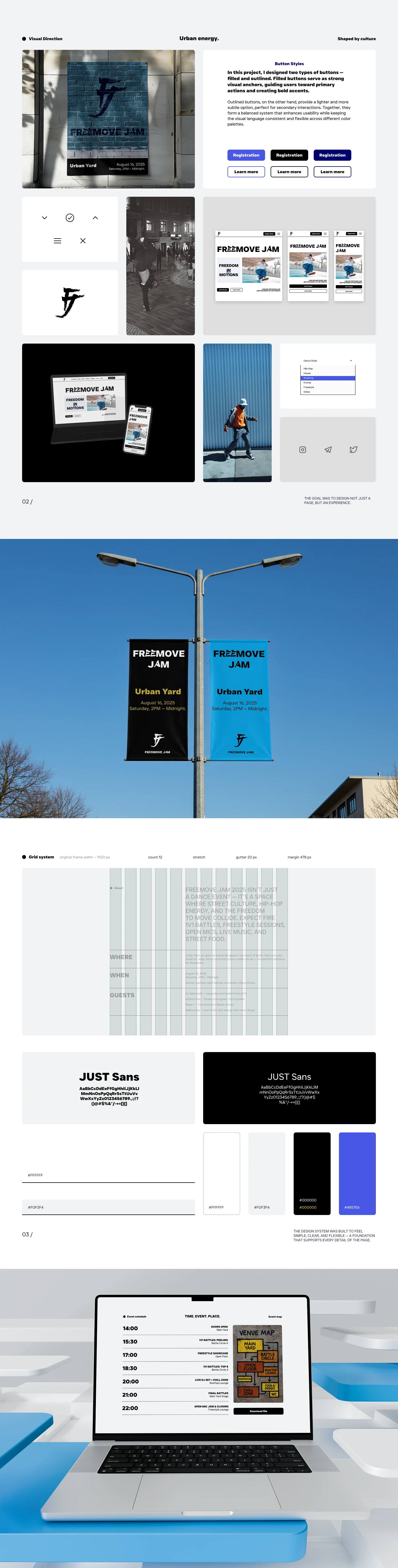 Лендинг танцевального-ивента — Изображение №2 — Интерфейсы на Dprofile