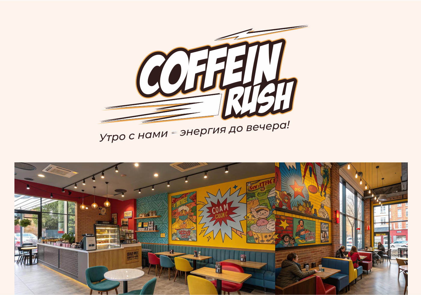Сoffein rush — Изображение №1 — Брендинг на Dprofile