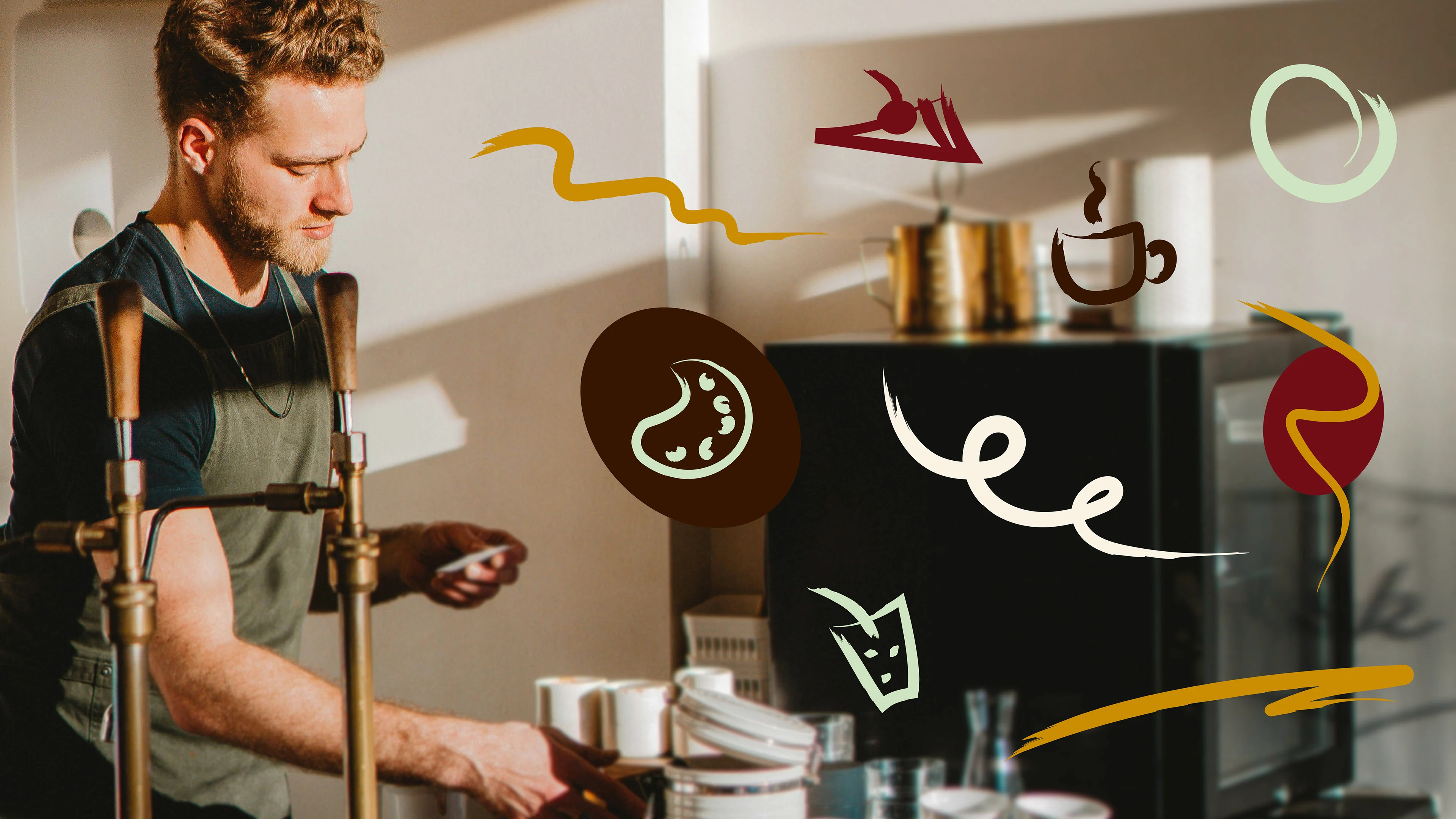 Визуальная айдентика для кофейни — Изображение №9 — Брендинг на Dprofile