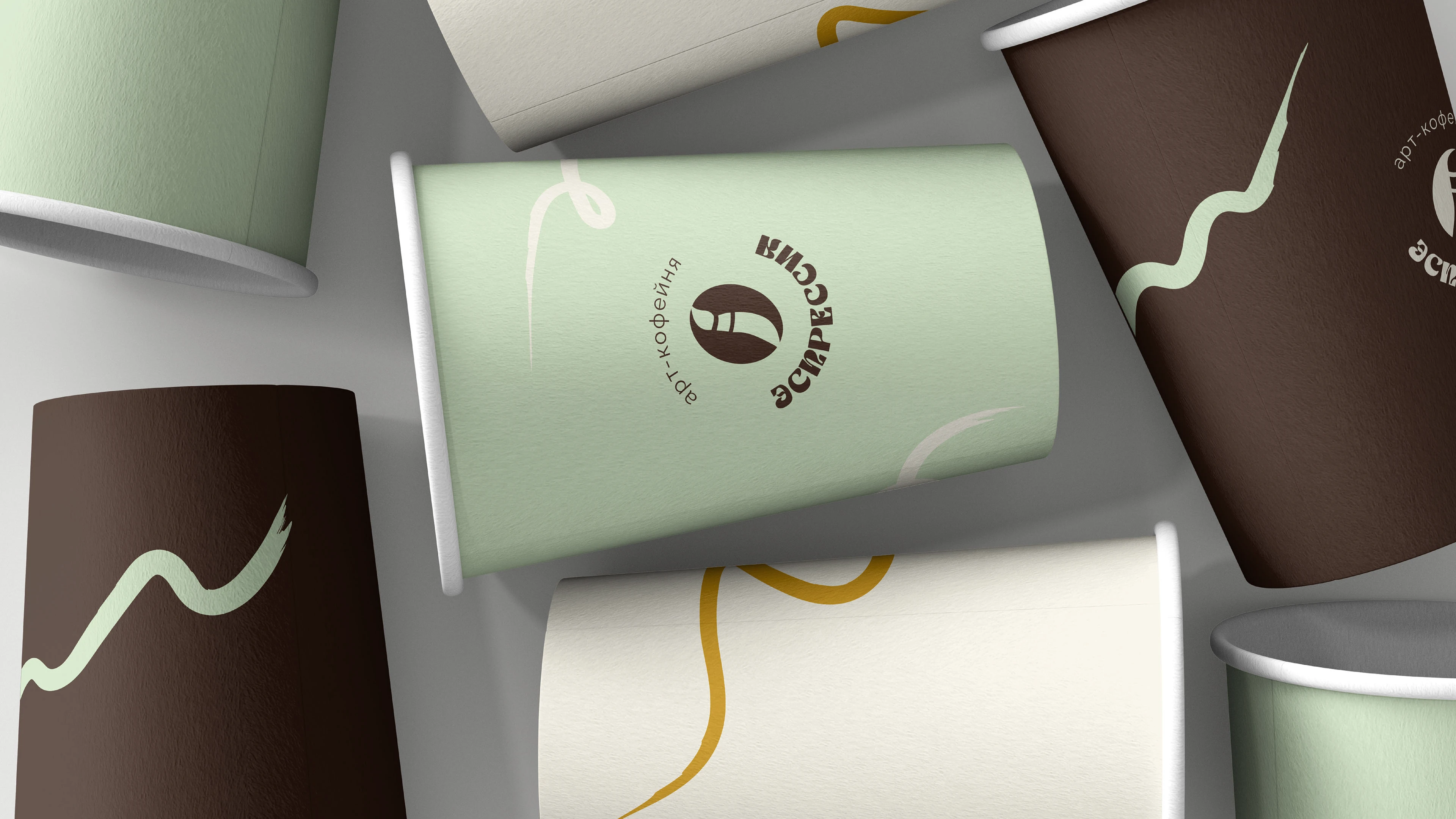 Визуальная айдентика для кофейни — Изображение №17 — Брендинг на Dprofile