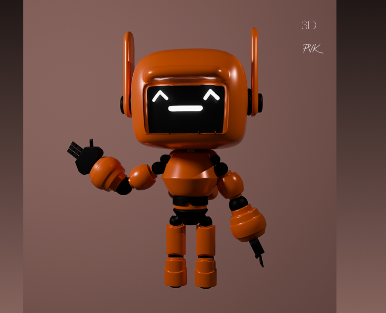 K-VRC из "Любовь, смерть и роботы" — Иллюстрация, 3D на Dprofile