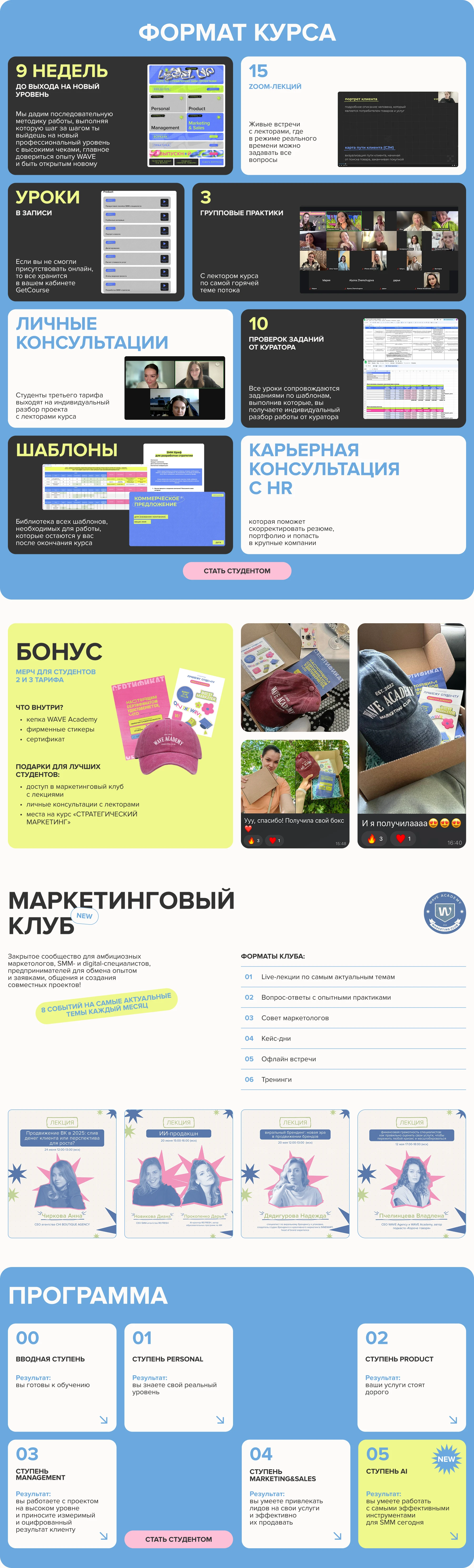 Website design for online course — Изображение №2 — Интерфейсы на Dprofile