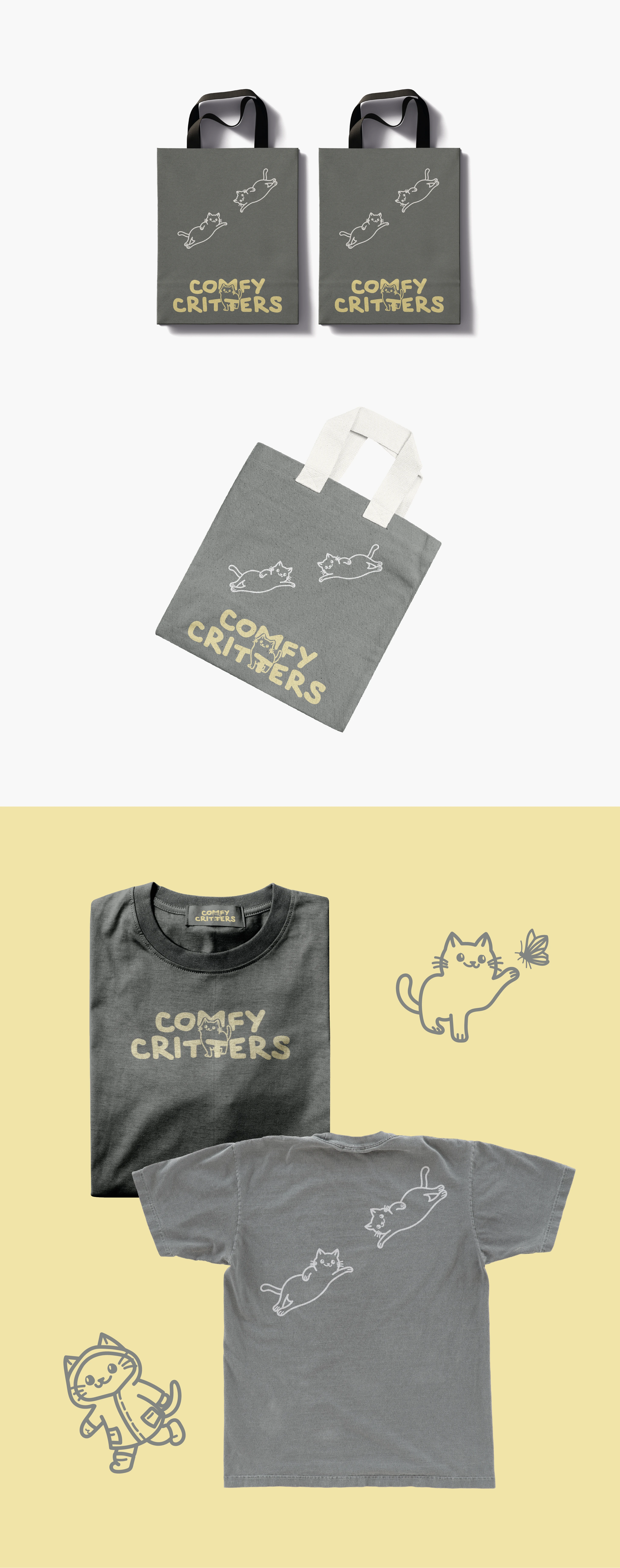 Comfy Critters / catwear branding — Изображение №6 — Брендинг на Dprofile
