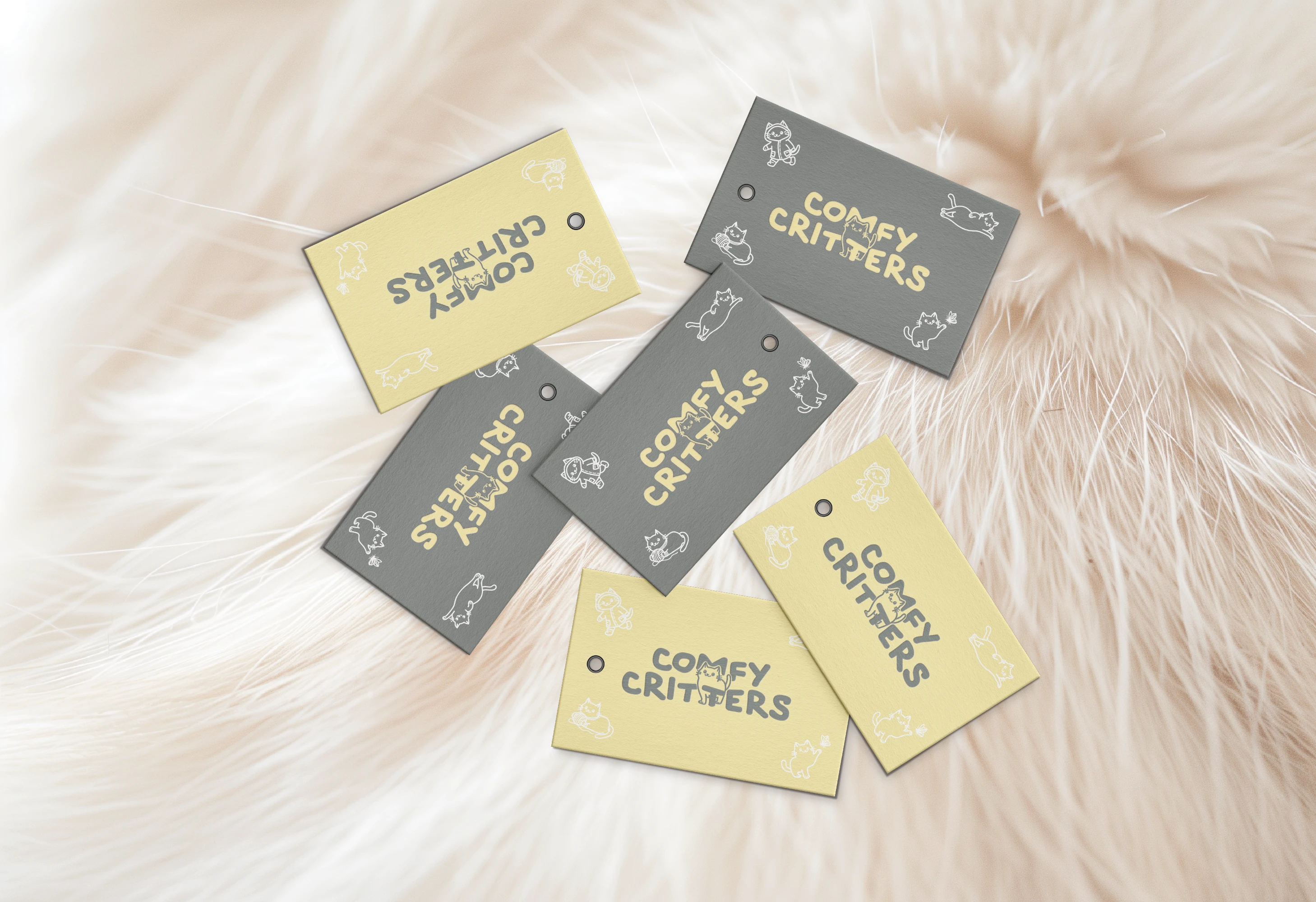 Comfy Critters / catwear branding — Изображение №5 — Брендинг на Dprofile
