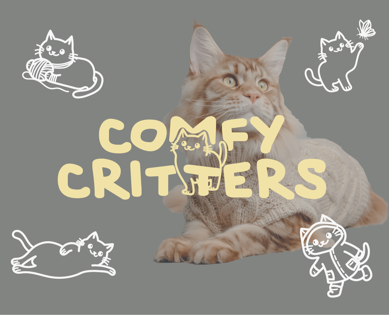 Comfy Critters / catwear branding — Брендинг на Dprofile