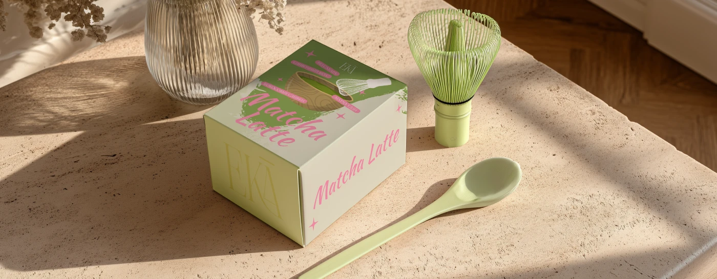 EKA Matcha | Packaging Design | RU — Изображение №12 — Брендинг на Dprofile
