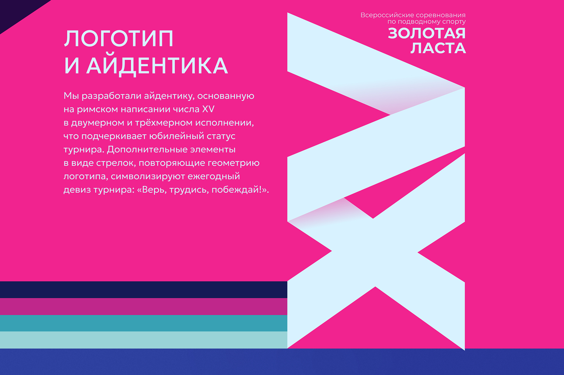 Соревнования по подводному спорту ЗОЛОТАЯ ЛАСТА — Изображение №3 — Интерфейсы, Брендинг на Dprofile