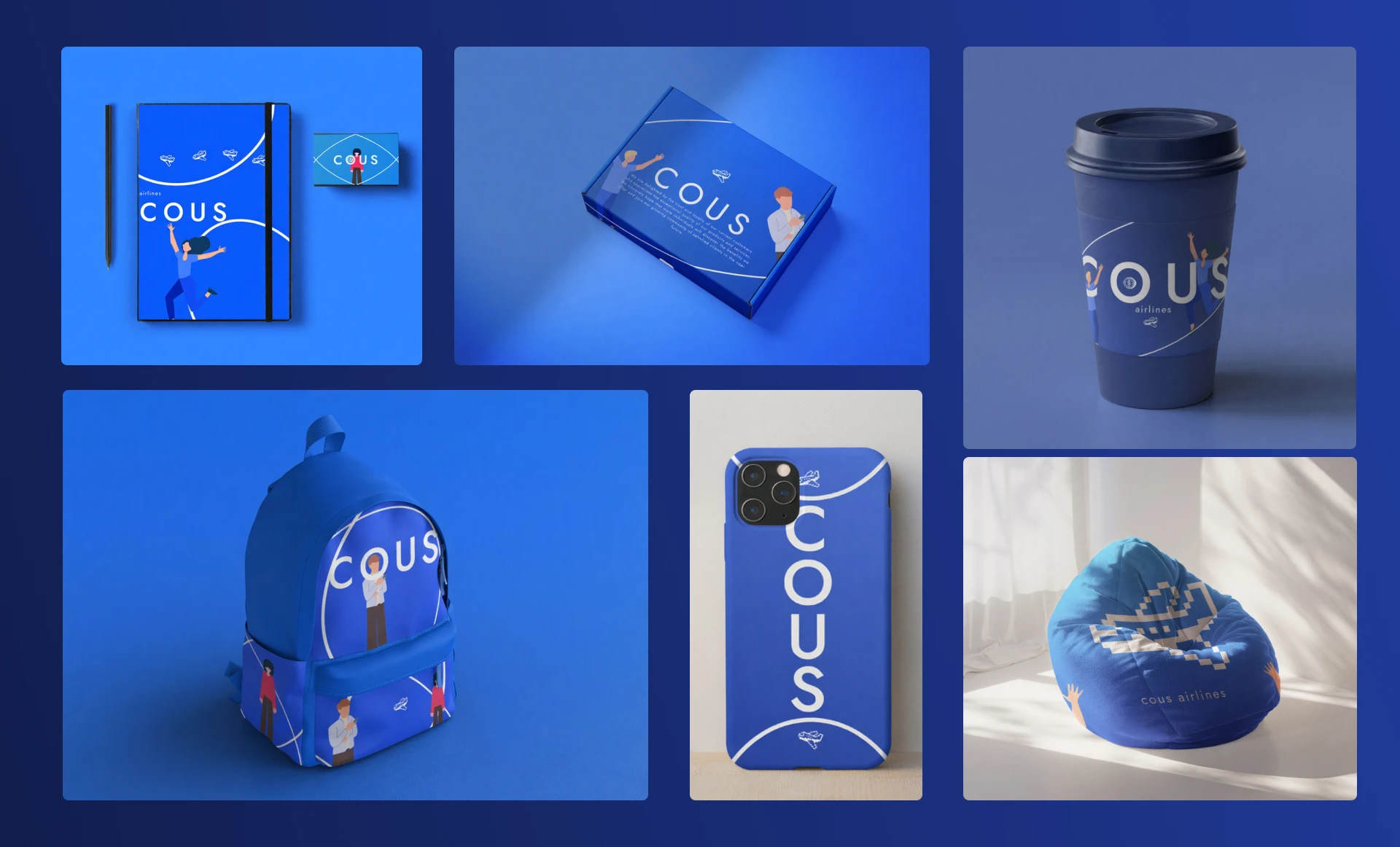 COUS airlines Айдентика — Изображение №3 — Брендинг на Dprofile