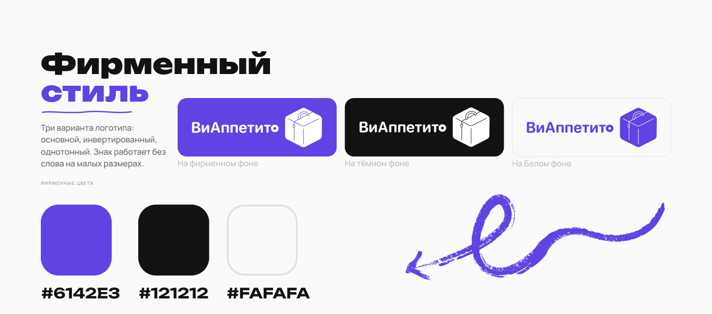 ВиАппетито. Еда. Велосипед. UX/UI & Branding — Изображение №2 — Интерфейсы, Брендинг на Dprofile