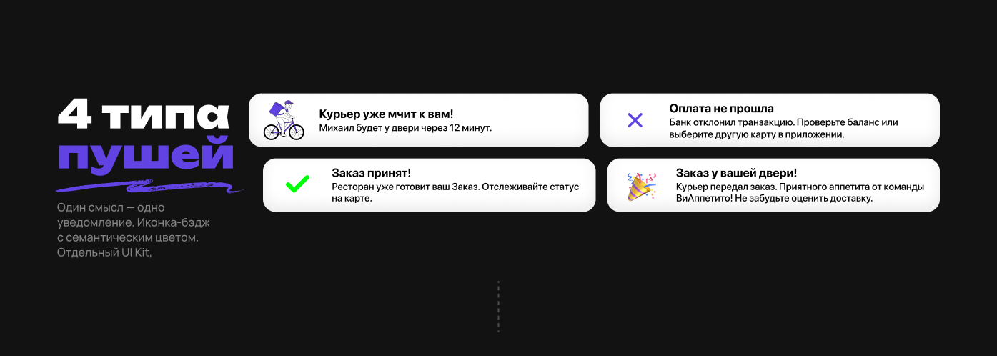ВиАппетито. Еда. Велосипед. UX/UI & Branding — Изображение №11 — Интерфейсы, Брендинг на Dprofile