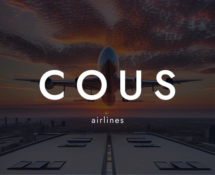 COUS airlines Айдентика на Dprofile