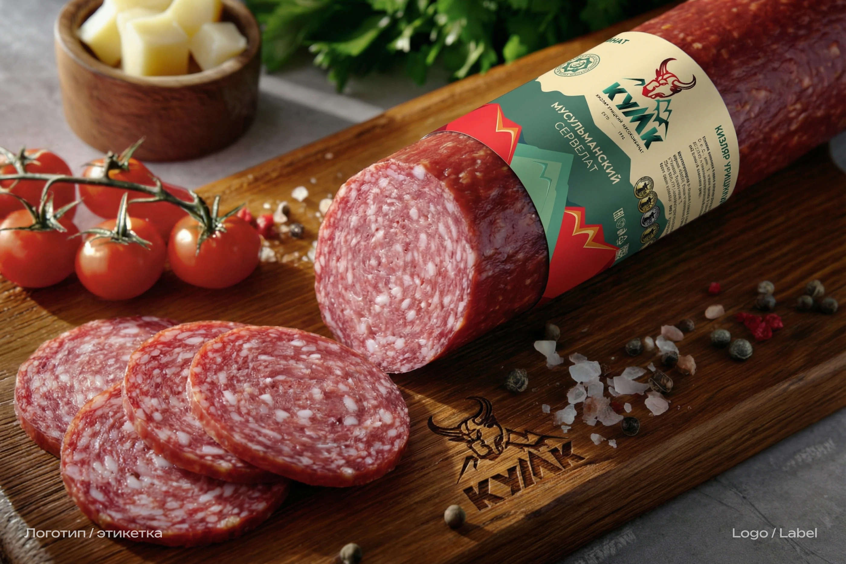 Дизайн упаковки и логотипа для мясокомбината — Изображение №1 — Брендинг, Промдизайн на Dprofile