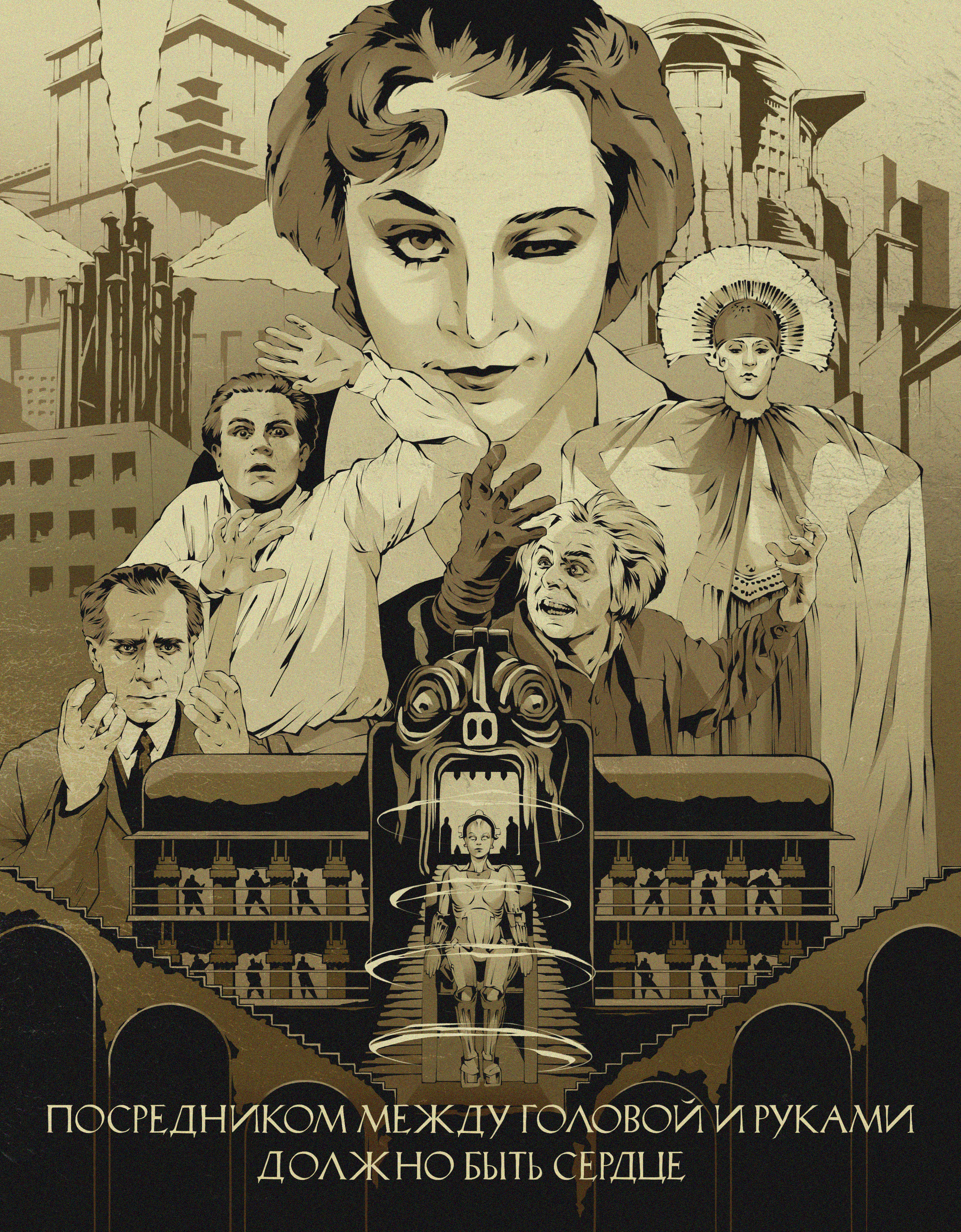 Movie posters for SNOB magazine — Изображение №1 — Иллюстрация, Графика на Dprofile