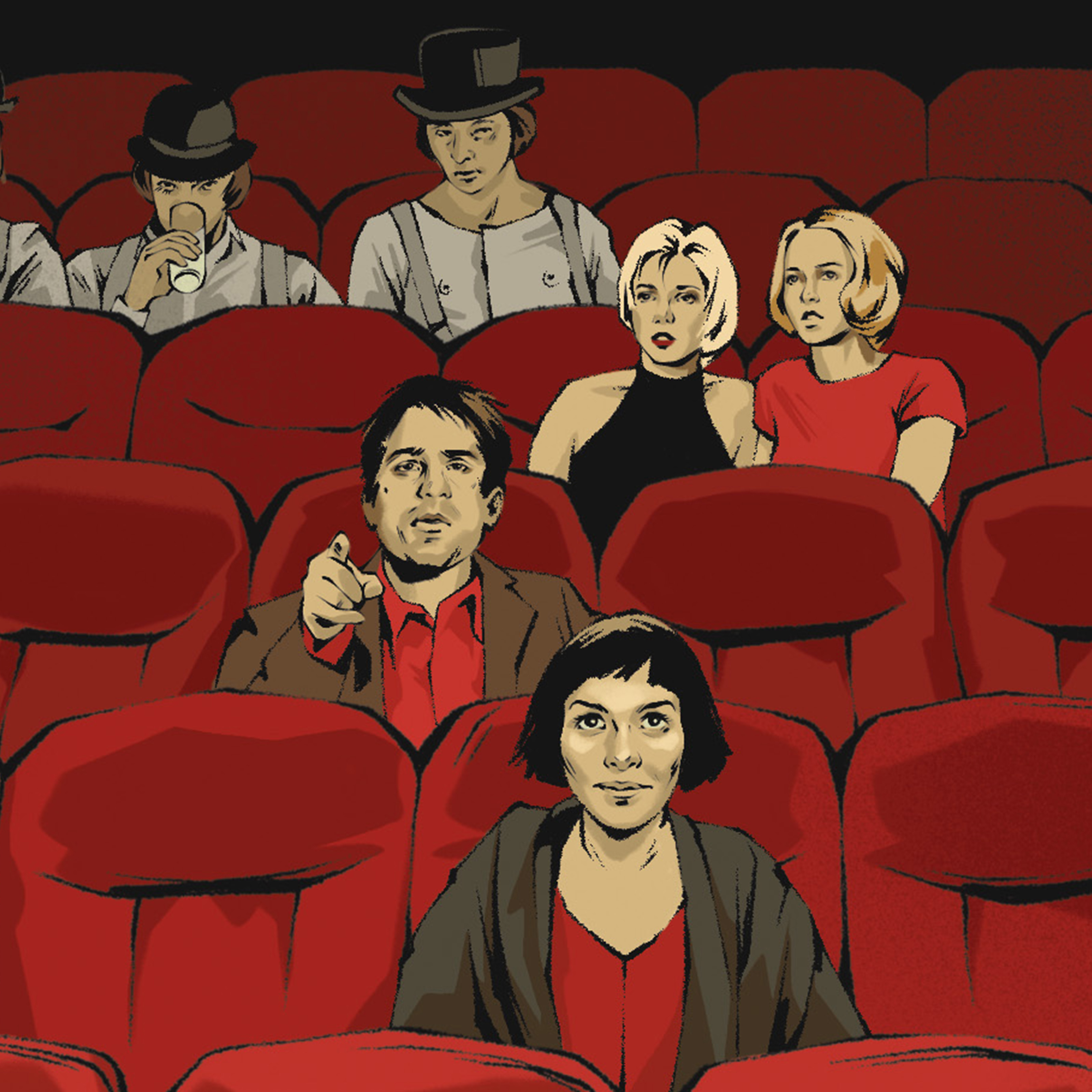 MOVIE LOVERS — Изображение №8 — Иллюстрация, Графика на Dprofile