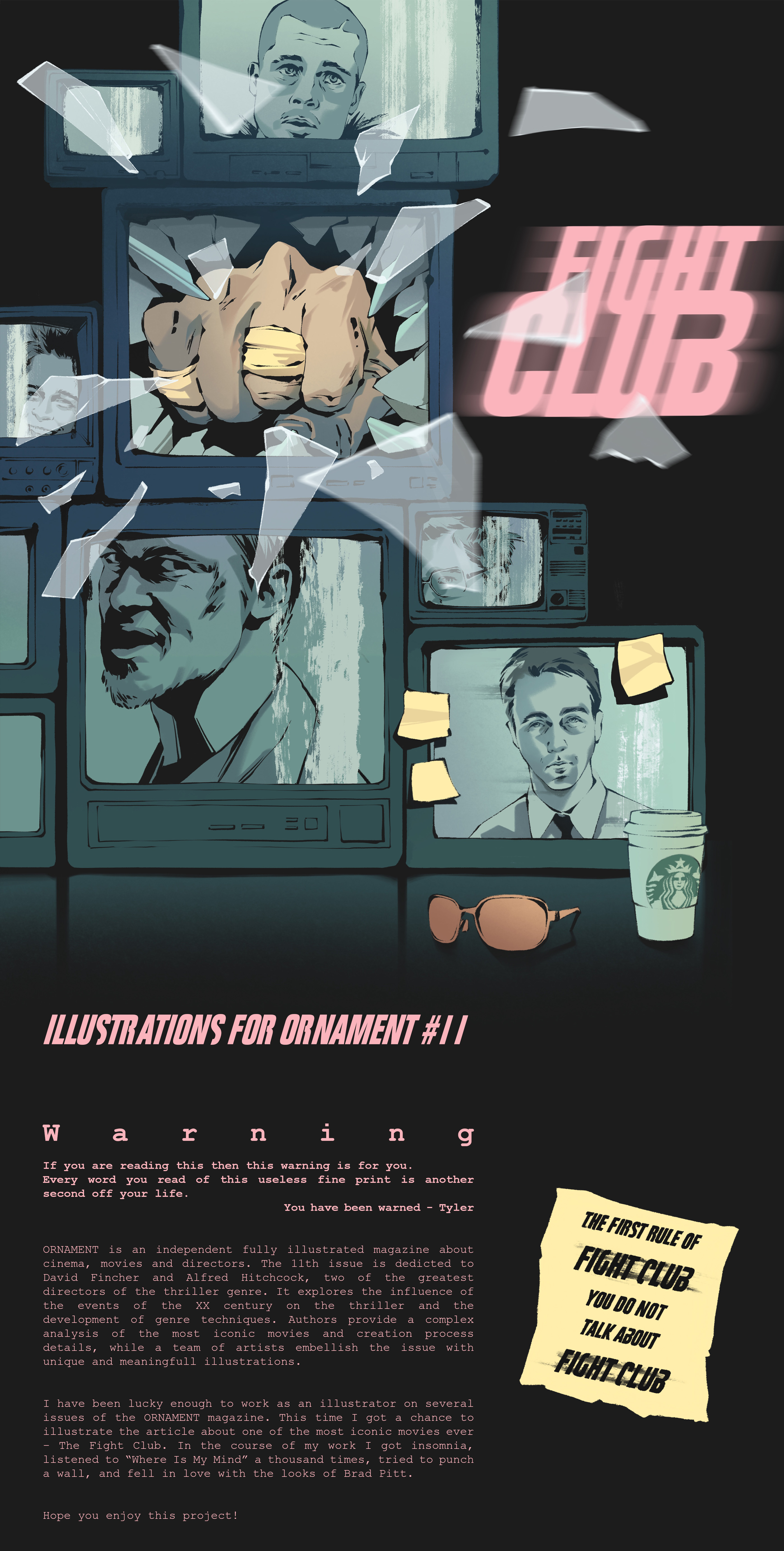 The Fight Club. ORNAMENT MAG #11 — Изображение №1 — Иллюстрация, Графика на Dprofile