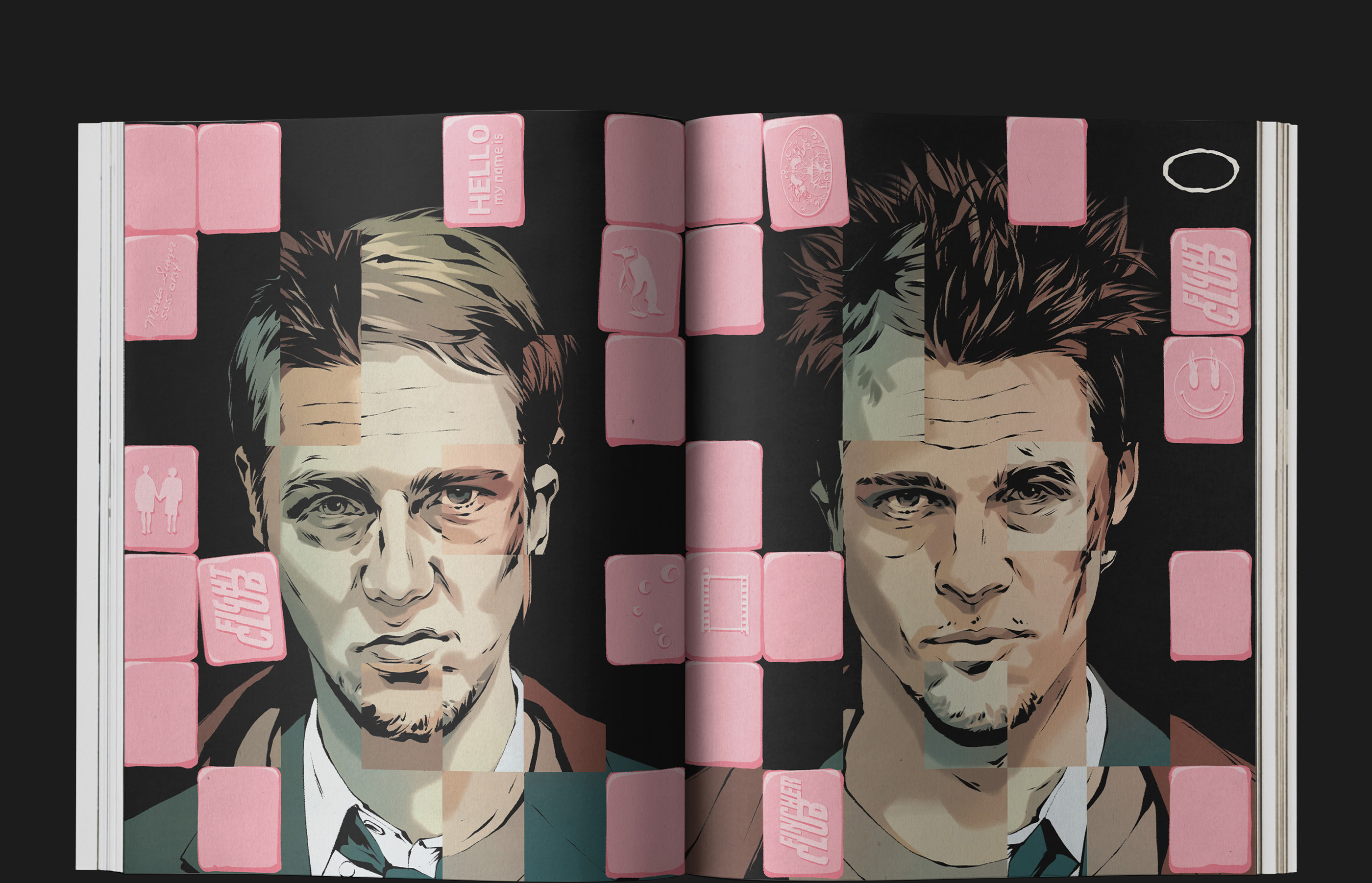 The Fight Club. ORNAMENT MAG #11 — Изображение №3 — Иллюстрация, Графика на Dprofile
