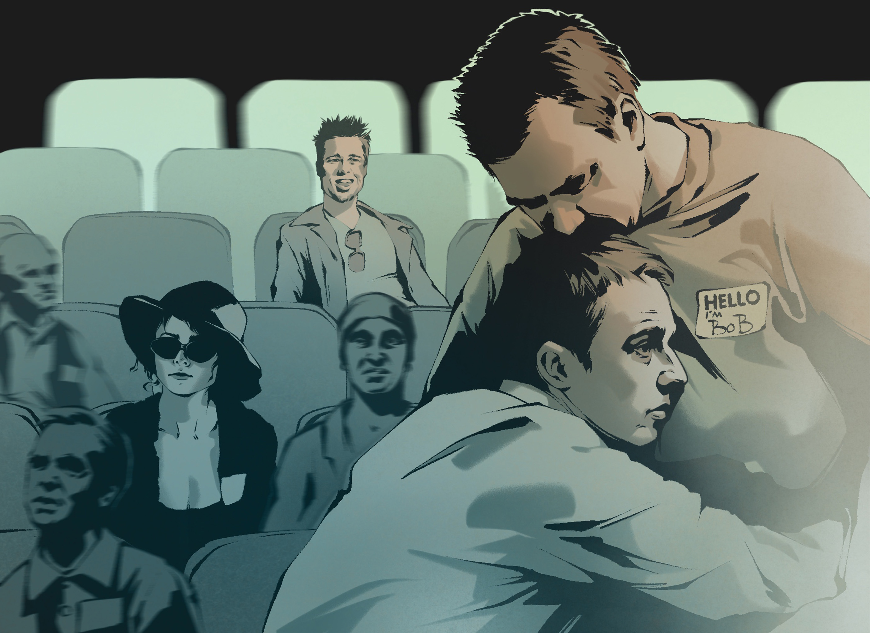 The Fight Club. ORNAMENT MAG #11 — Изображение №2 — Иллюстрация, Графика на Dprofile