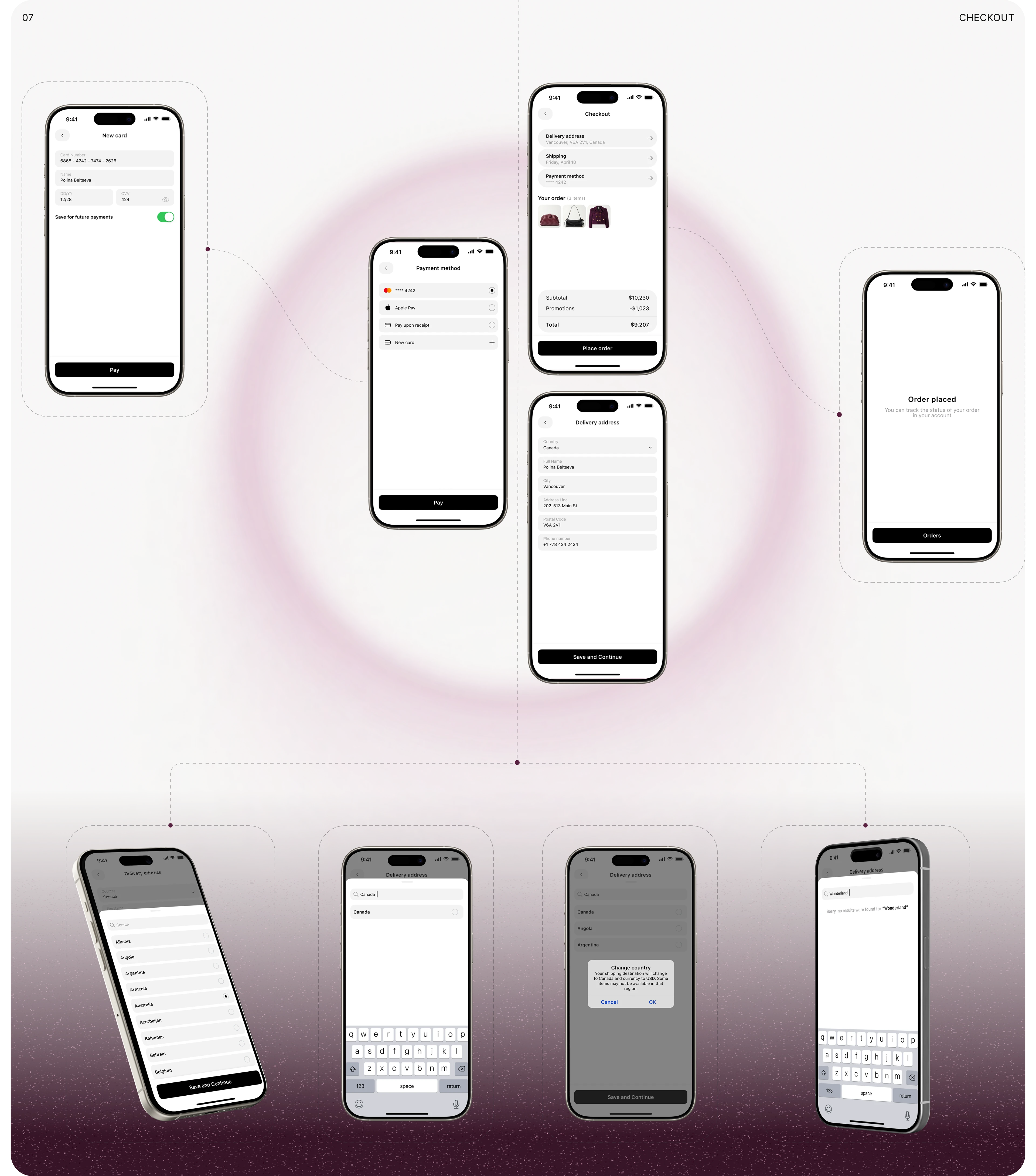 OMNIA | Мобильное приложение — Изображение №9 — Интерфейсы на Dprofile