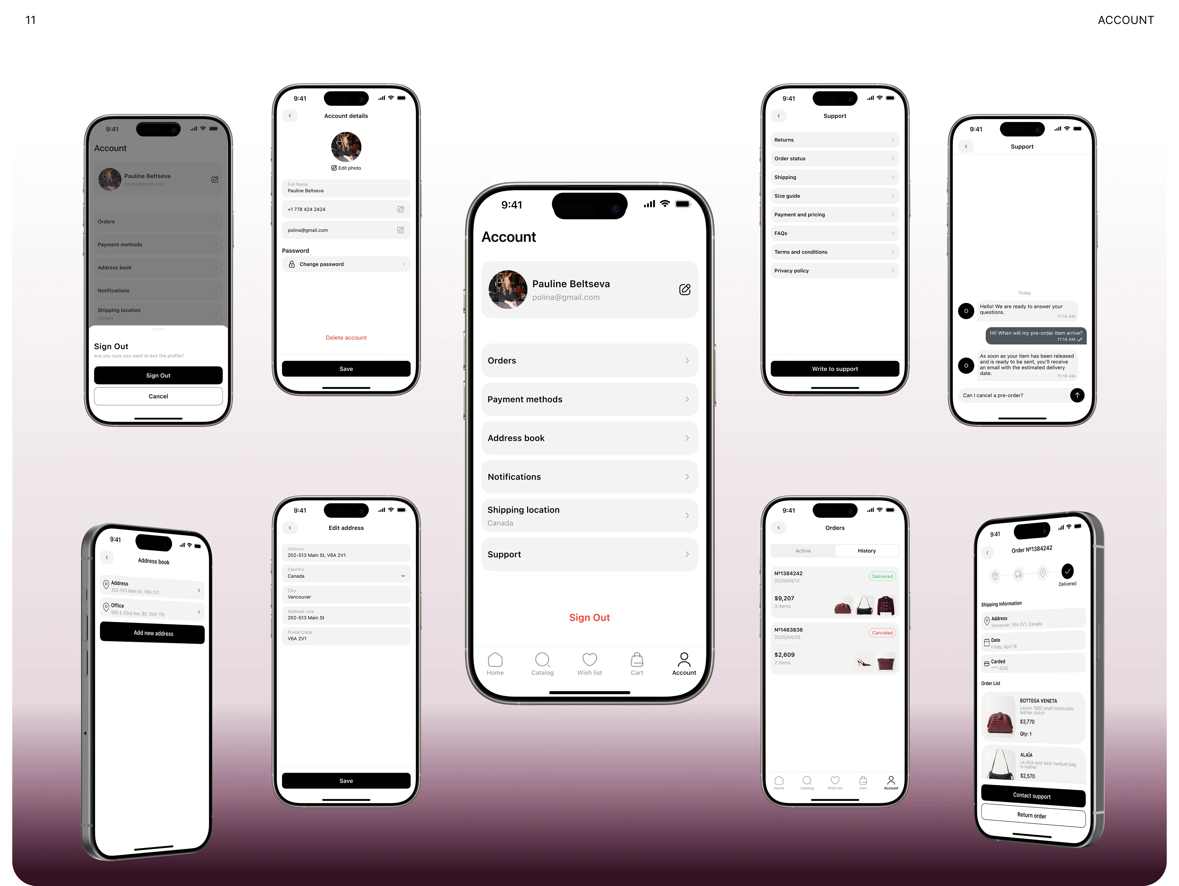 OMNIA | Мобильное приложение — Изображение №13 — Интерфейсы на Dprofile
