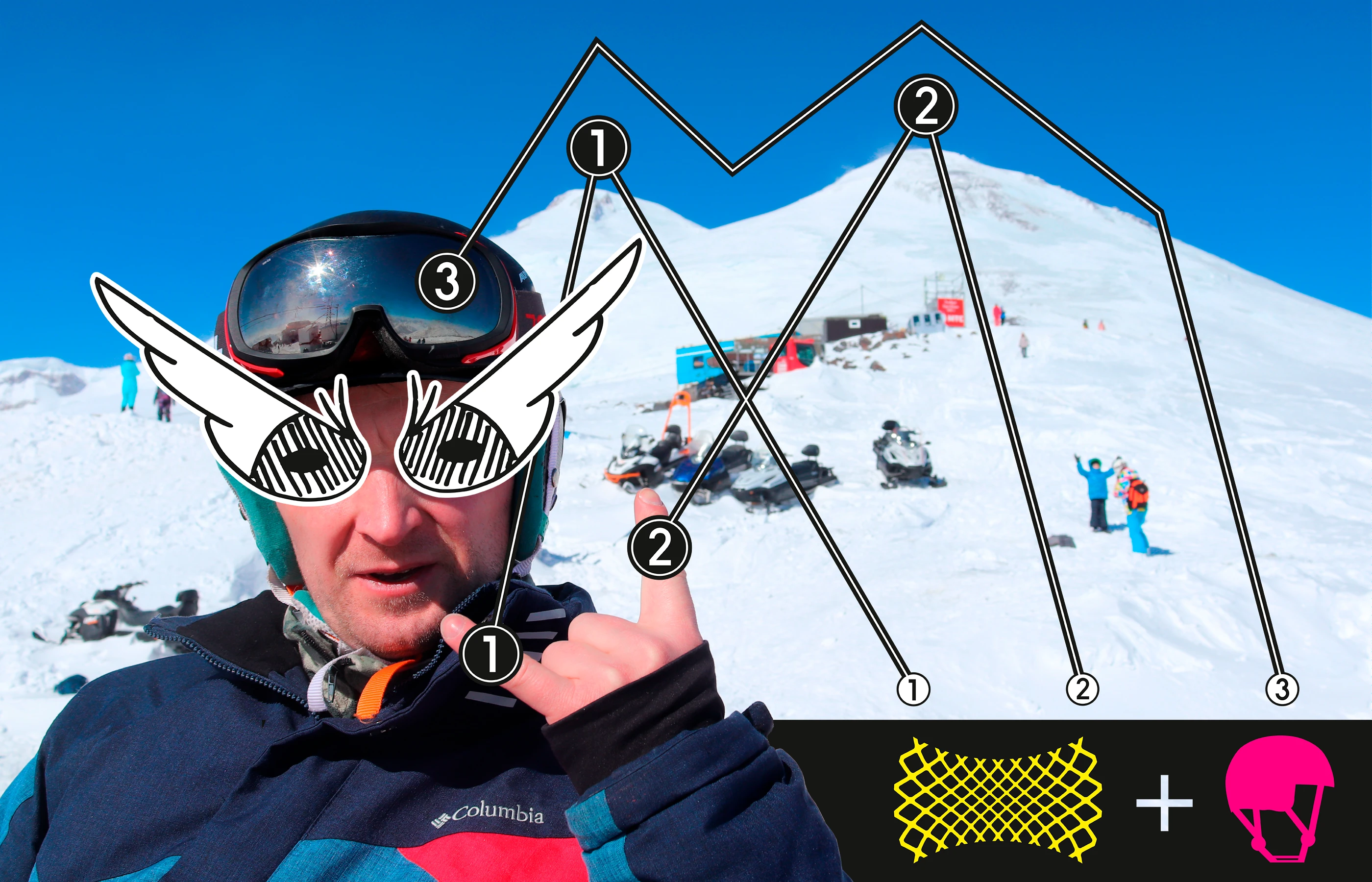 "Эльбрус" - айдентика горнолыжного курорта — Изображение №3 — Брендинг на Dprofile