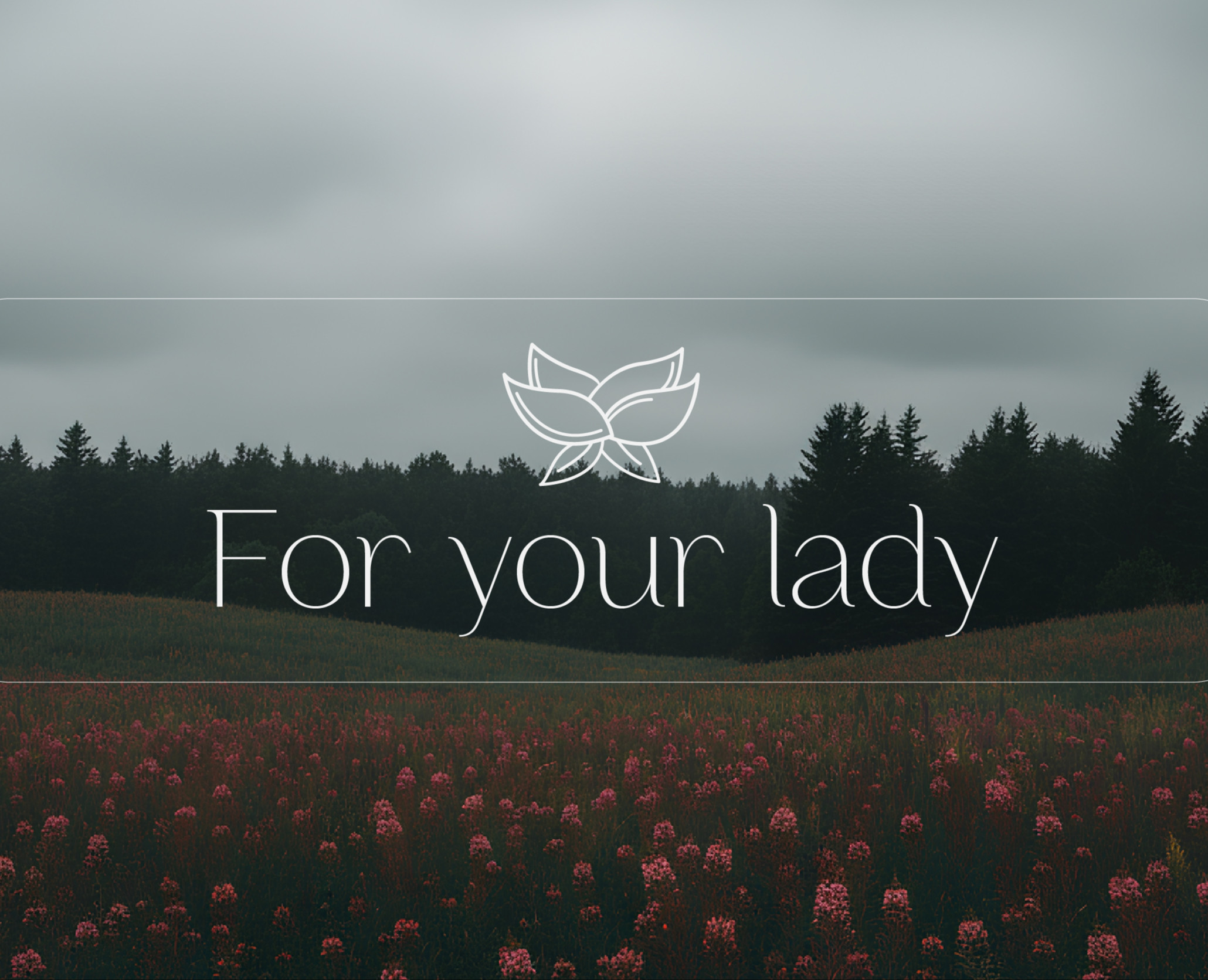 For Your Lady — Floral Identity — Брендинг на Dprofile
