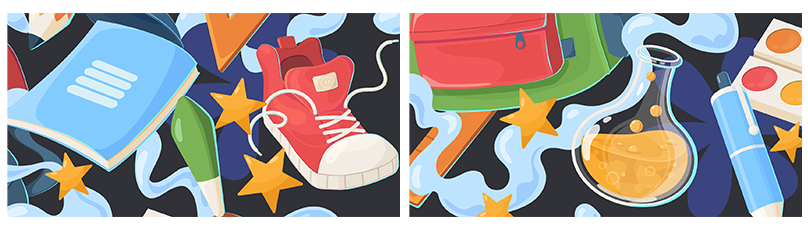 back to school — Изображение №2 — Иллюстрация, Графика на Dprofile