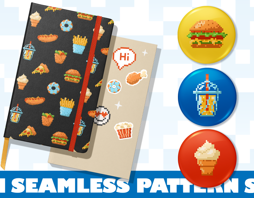 Pixel fast food — Изображение №4 — Иллюстрация на Dprofile