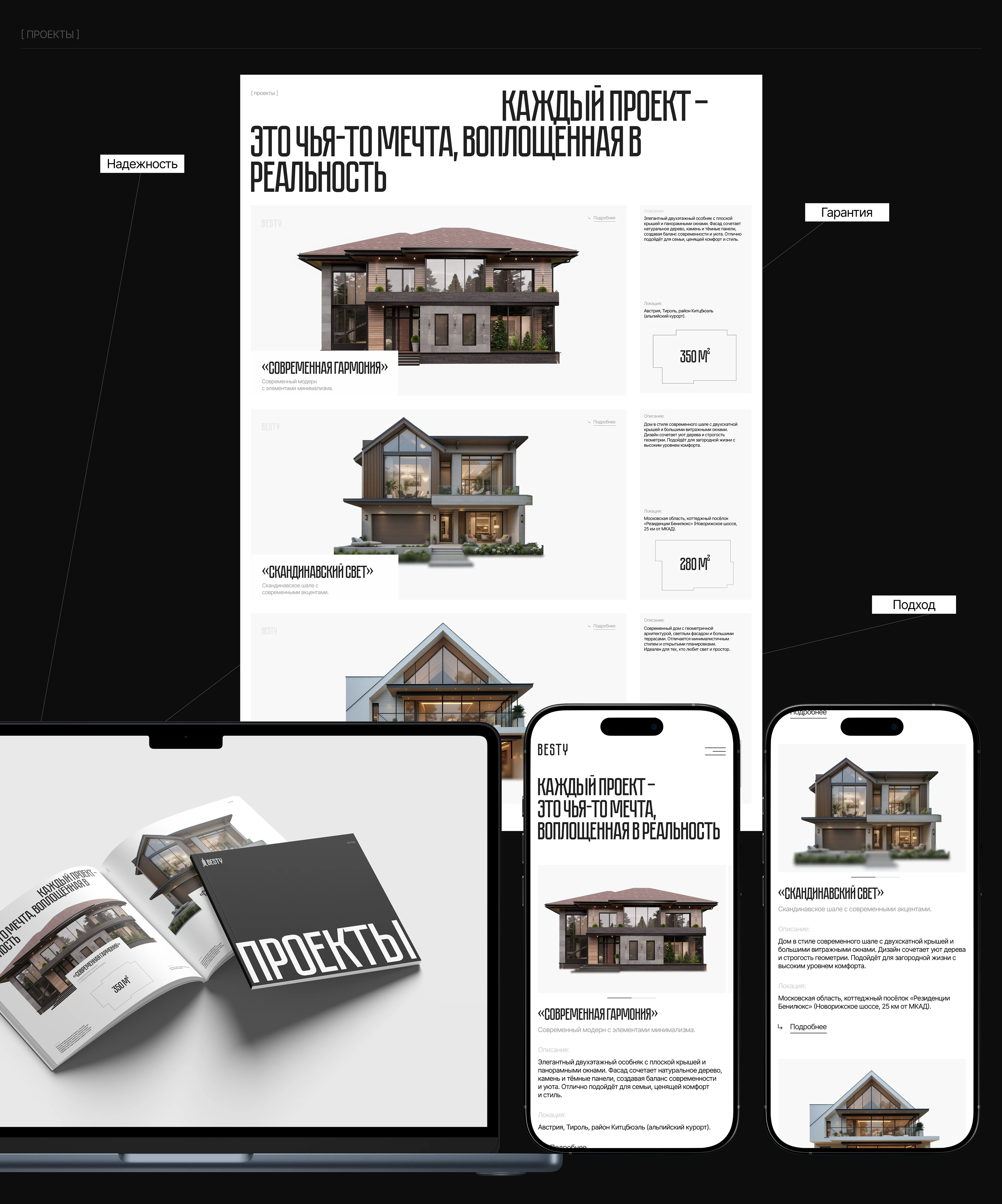 BESTY BUILDING | non-commerce — Изображение №4 — Интерфейсы на Dprofile