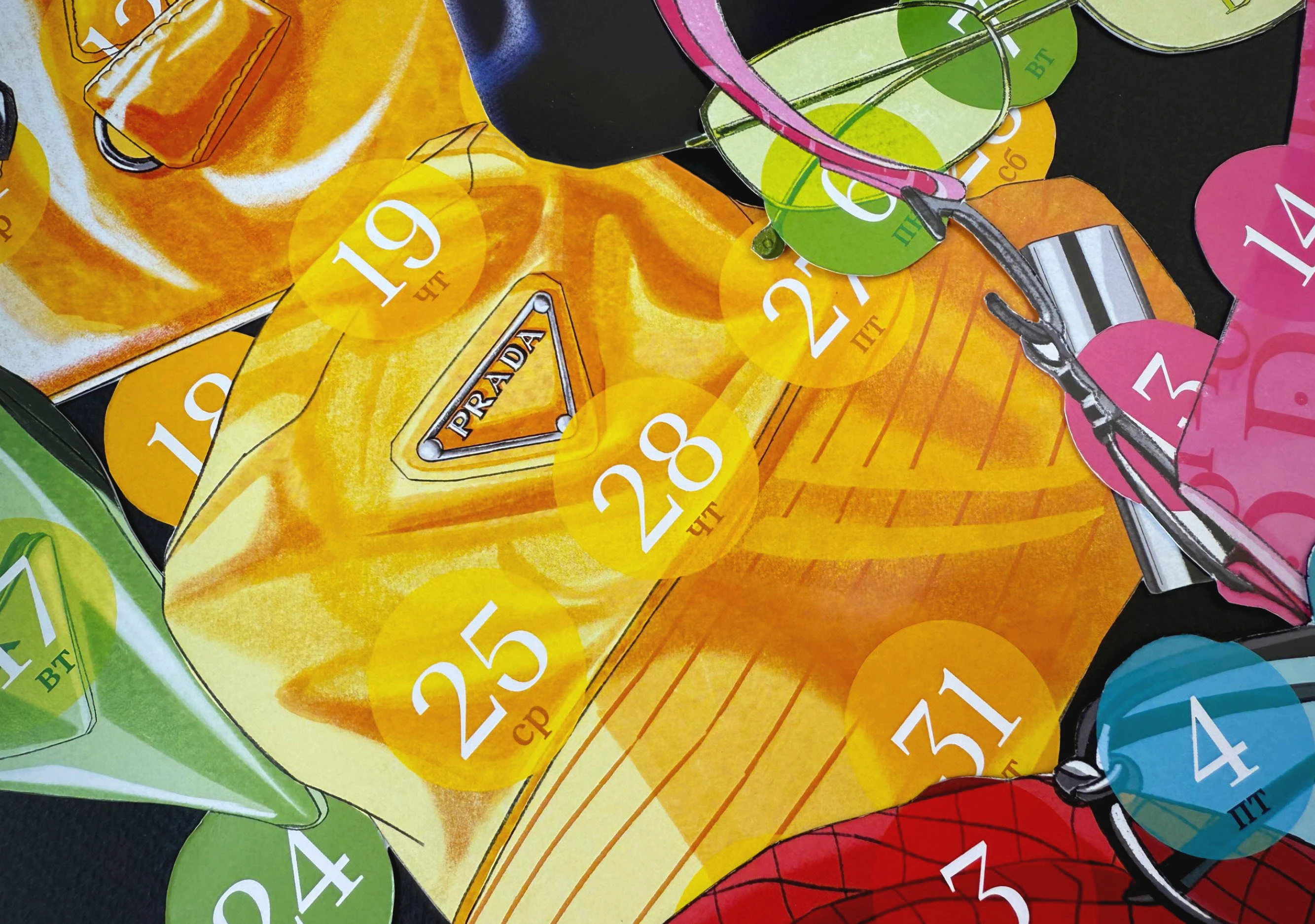 Fashion-календарь — Изображение №5 — Иллюстрация, Графика на Dprofile