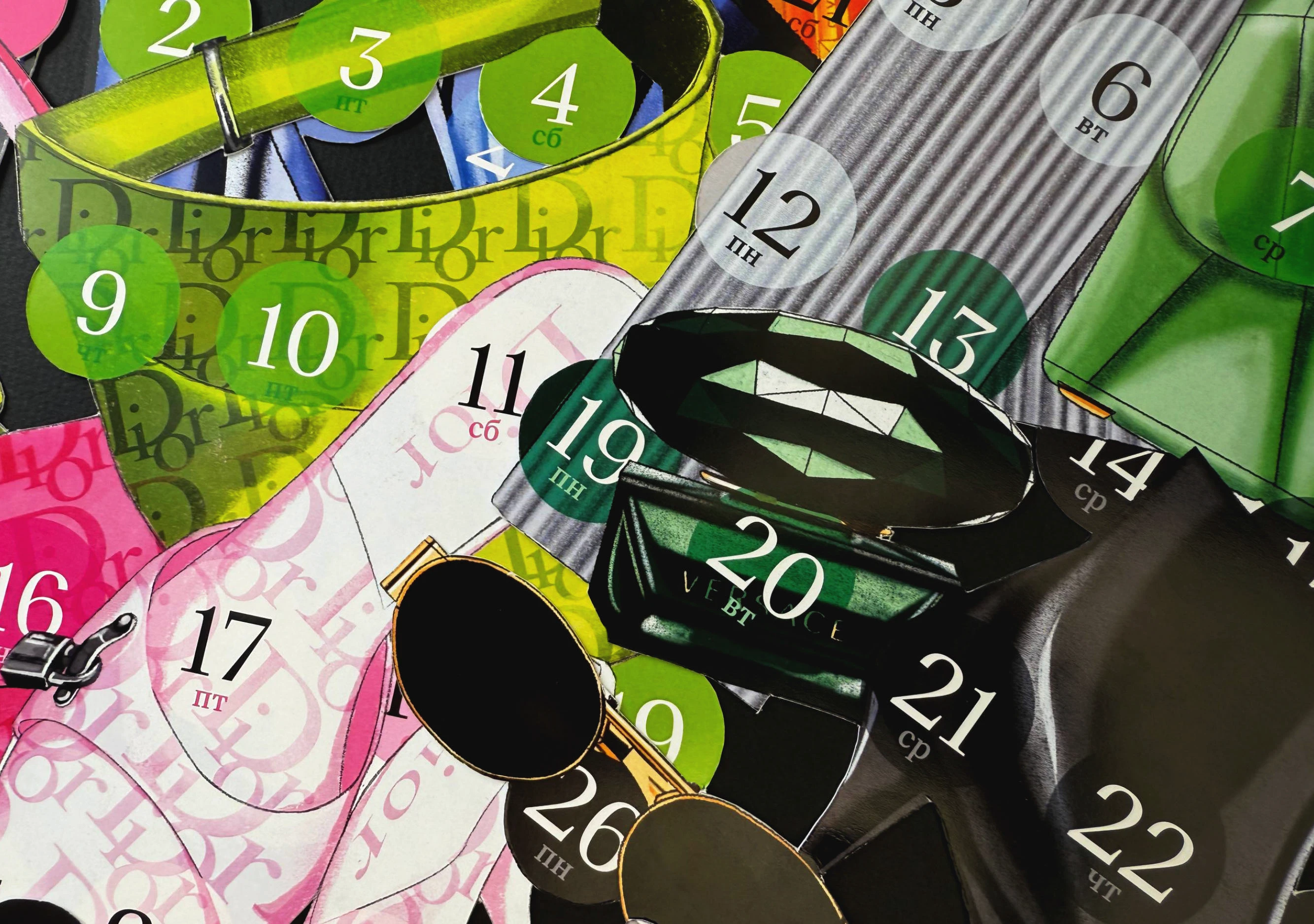 Fashion-календарь — Изображение №4 — Иллюстрация, Графика на Dprofile