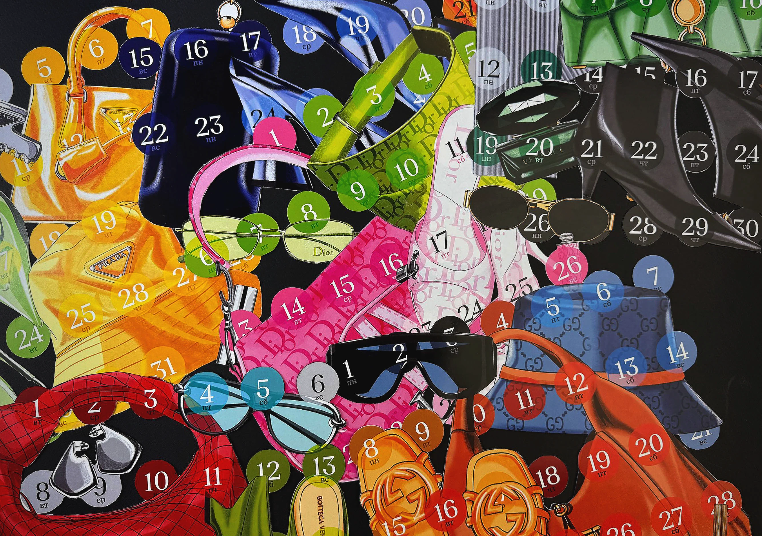 Fashion-календарь — Изображение №3 — Иллюстрация, Графика на Dprofile