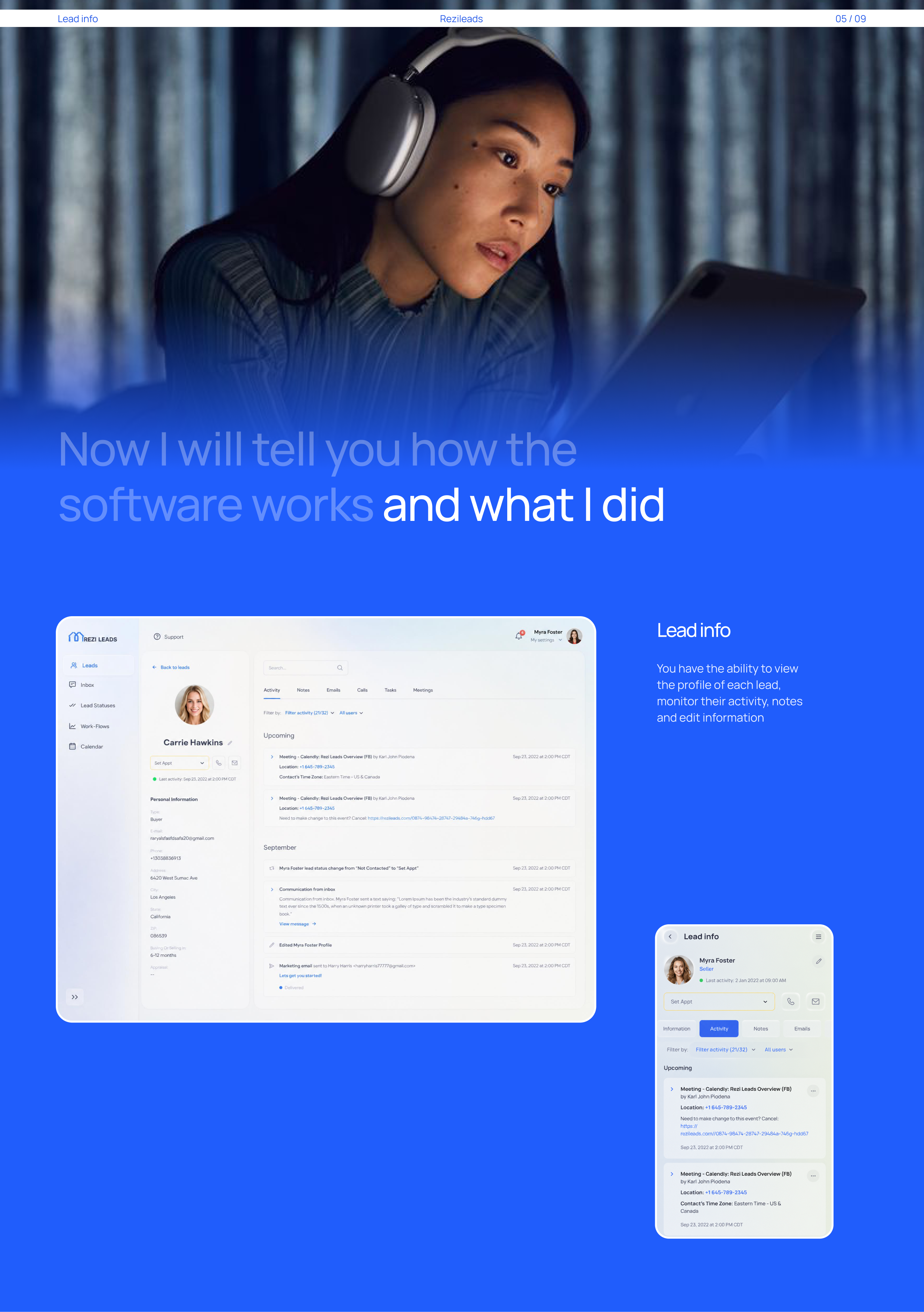 CRM Software — Изображение №6 — Интерфейсы на Dprofile