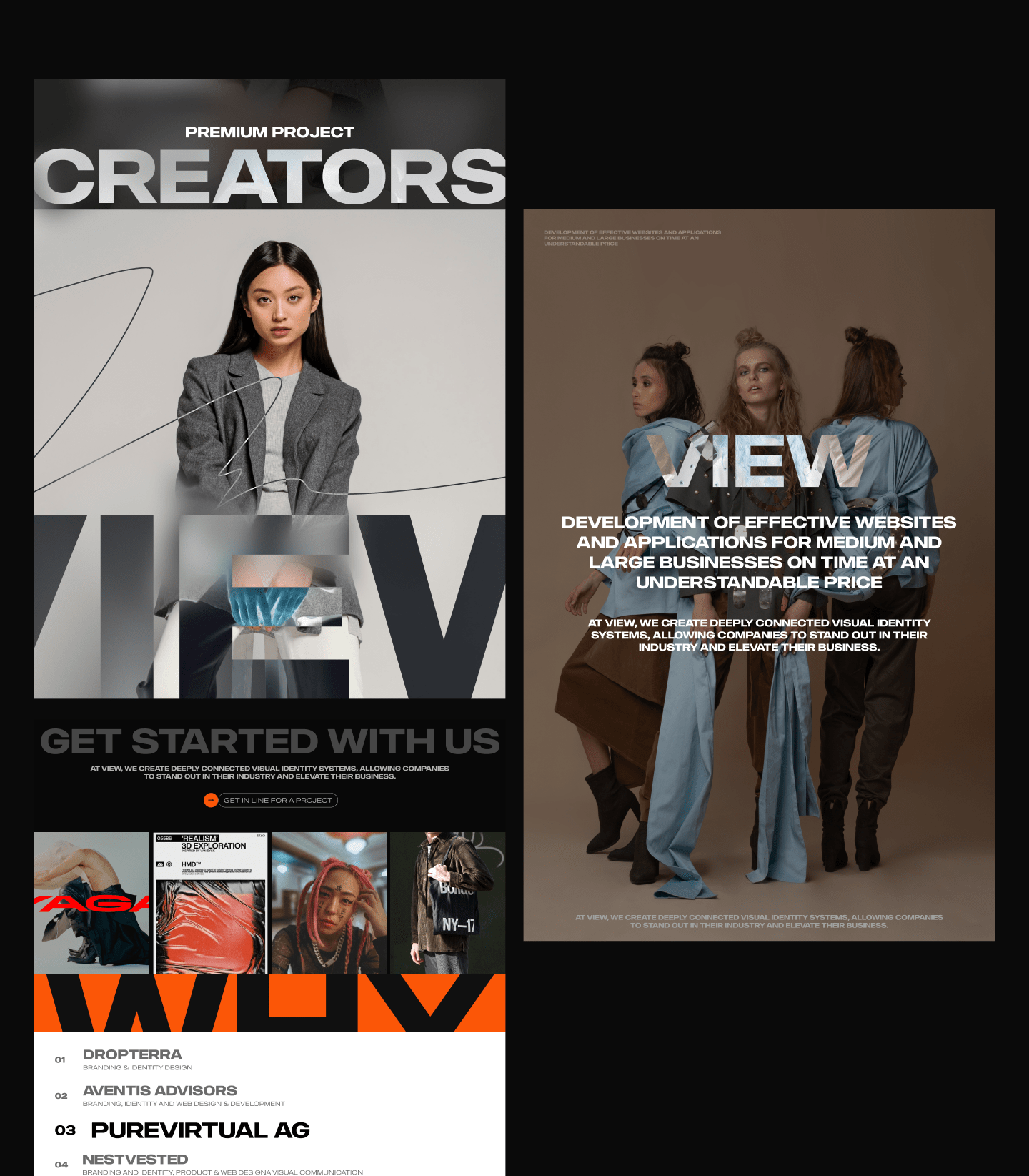 VIEW — Цифровое агентство — Изображение №7 — Интерфейсы, Брендинг на Dprofile