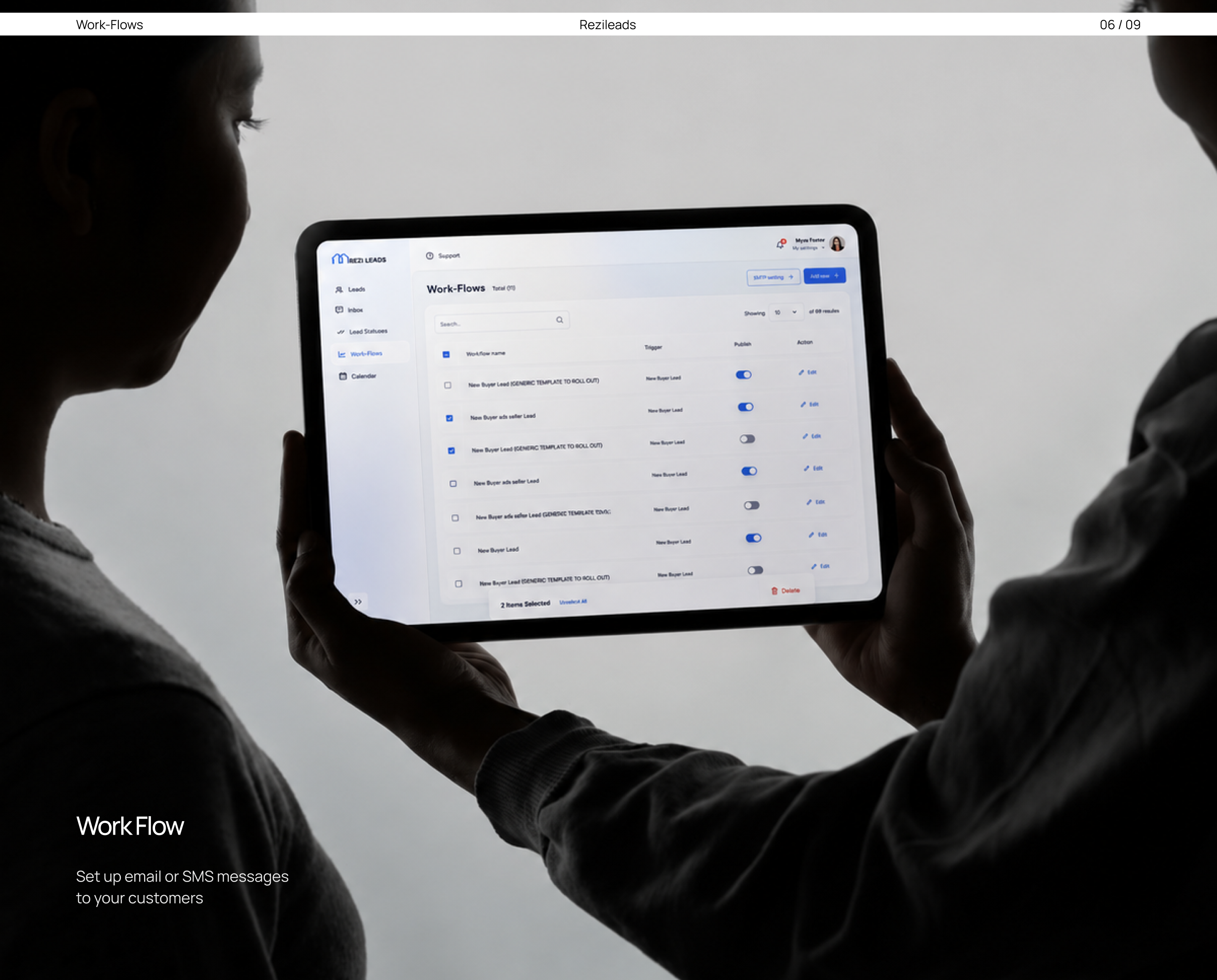 CRM Software — Изображение №7 — Интерфейсы на Dprofile