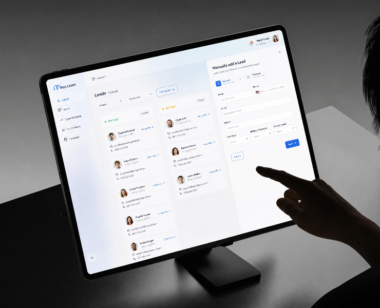 CRM Software — Интерфейсы на Dprofile