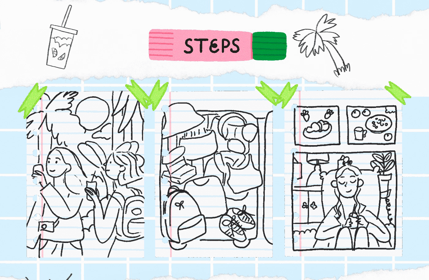 Открытки для бренда одежды для путешествий и дома — Изображение №4 — Брендинг, Иллюстрация на Dprofile