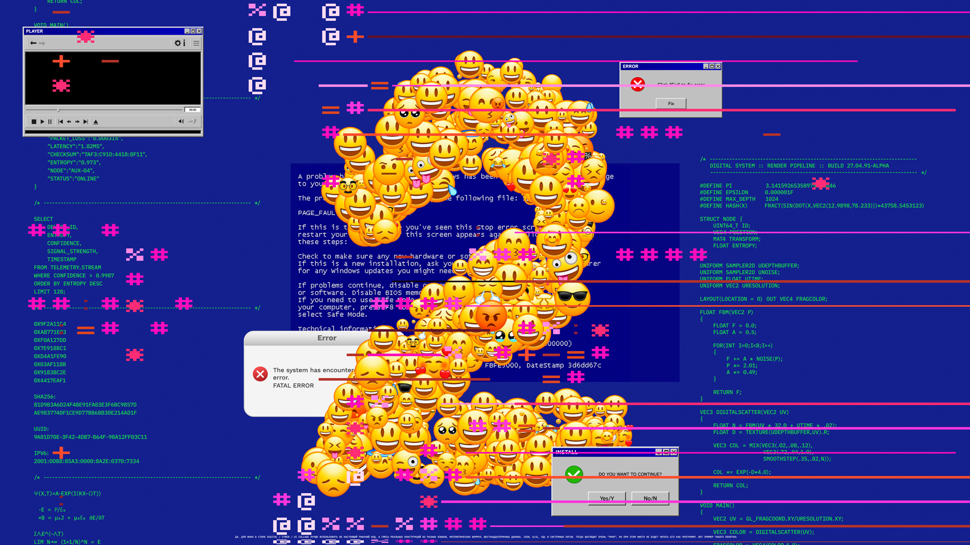 COLLAGE NUMBERS — Изображение №16 — Иллюстрация, Графика на Dprofile