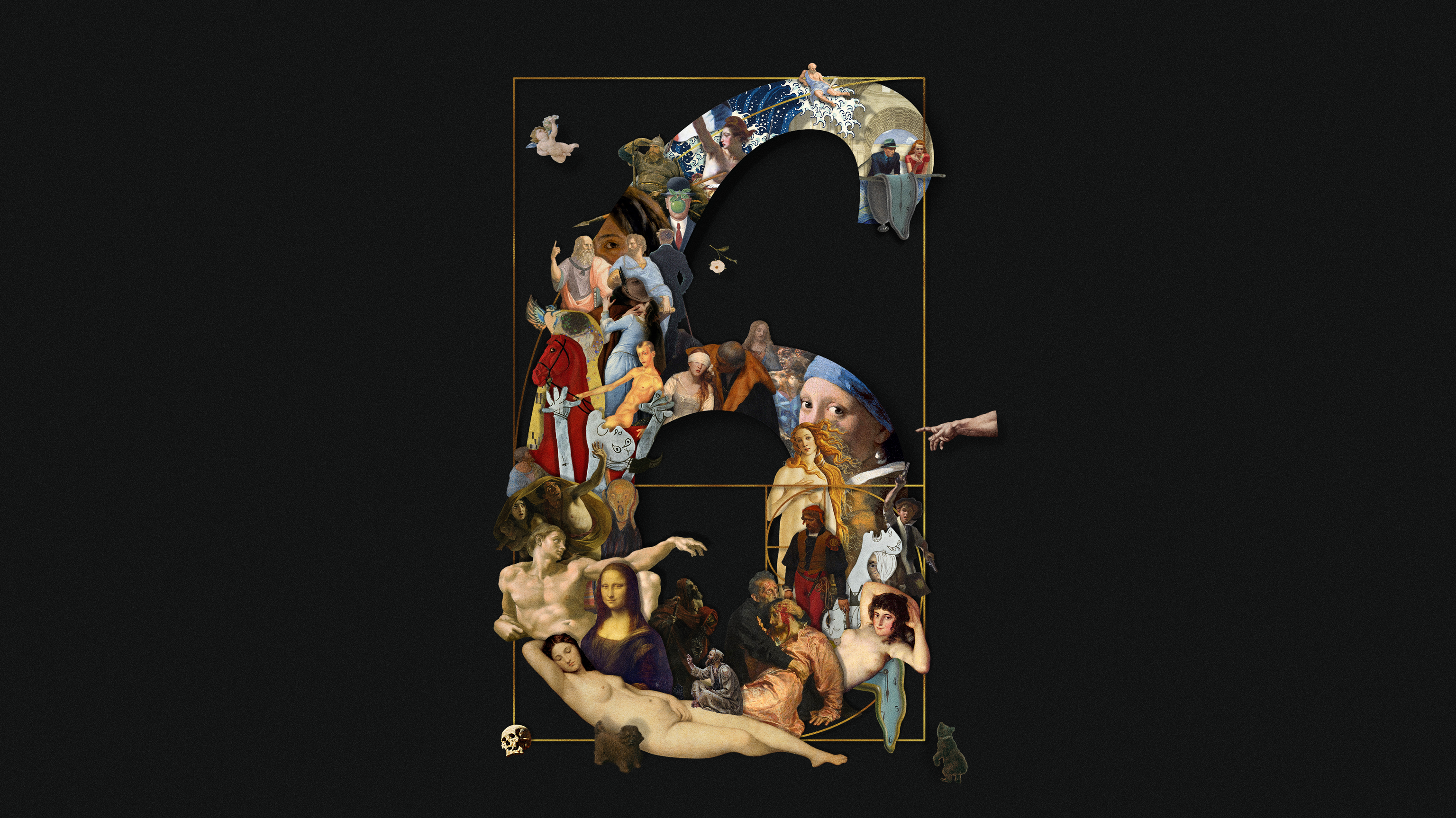 COLLAGE NUMBERS — Изображение №8 — Иллюстрация, Графика на Dprofile