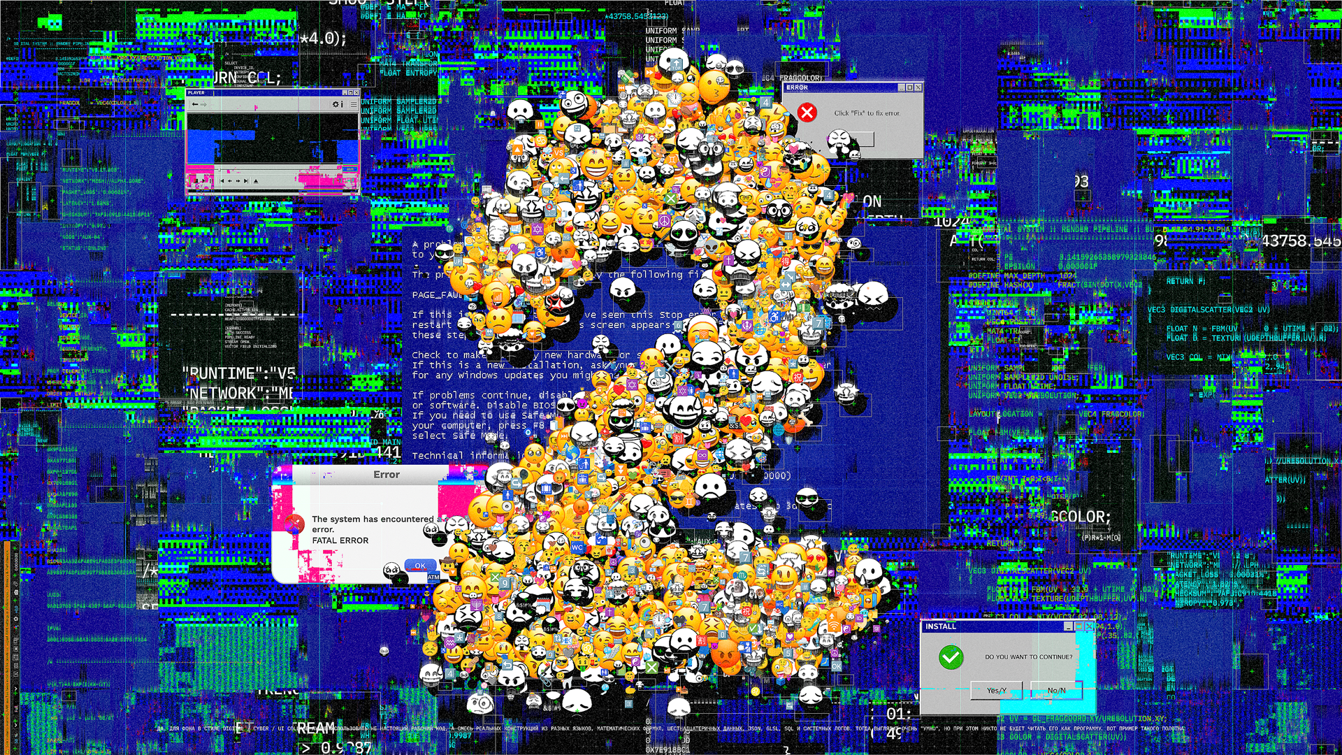 COLLAGE NUMBERS — Изображение №18 — Иллюстрация, Графика на Dprofile